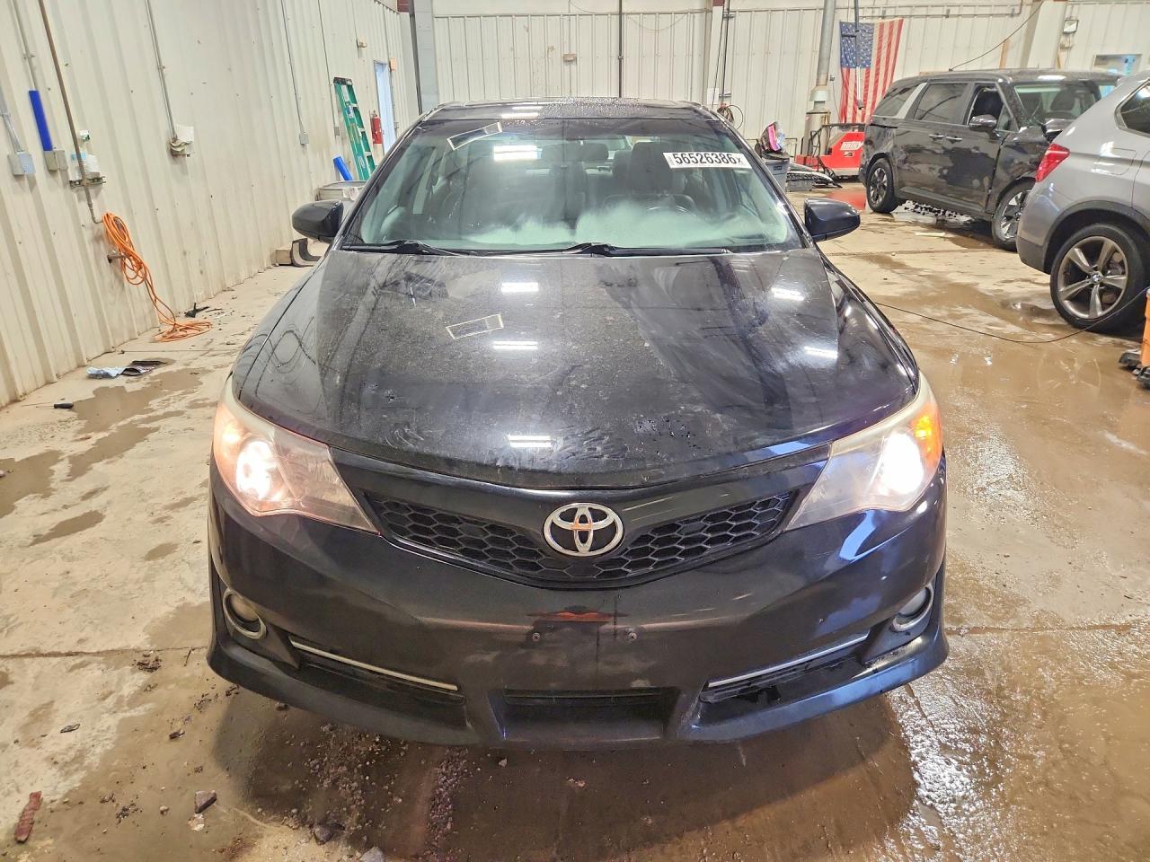 2014 Toyota Camry Se Sport Black vin: 4T1BF1FK4EU399545