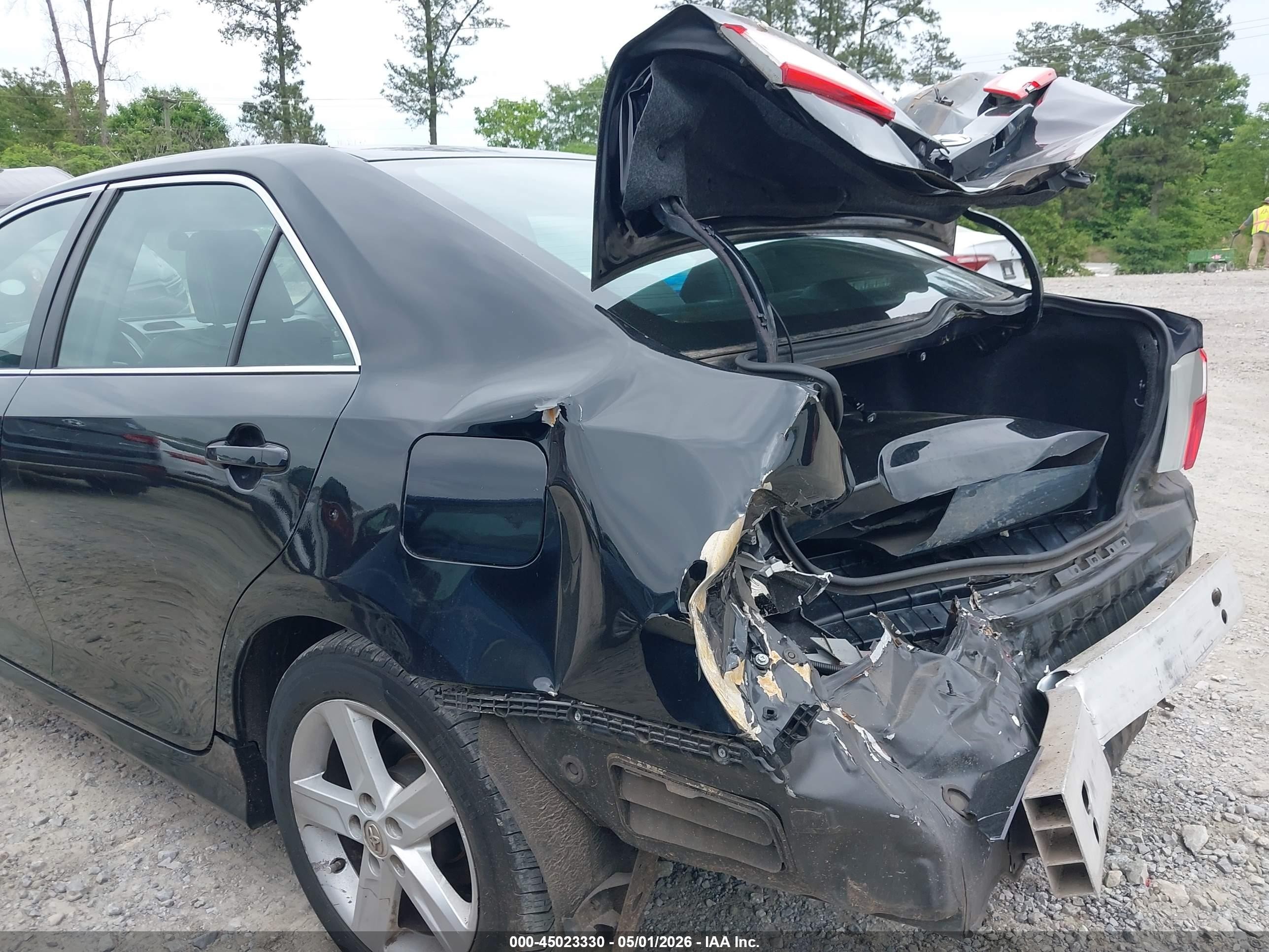 2014 Toyota Camry Se Black vin: 4T1BF1FK4EU405179