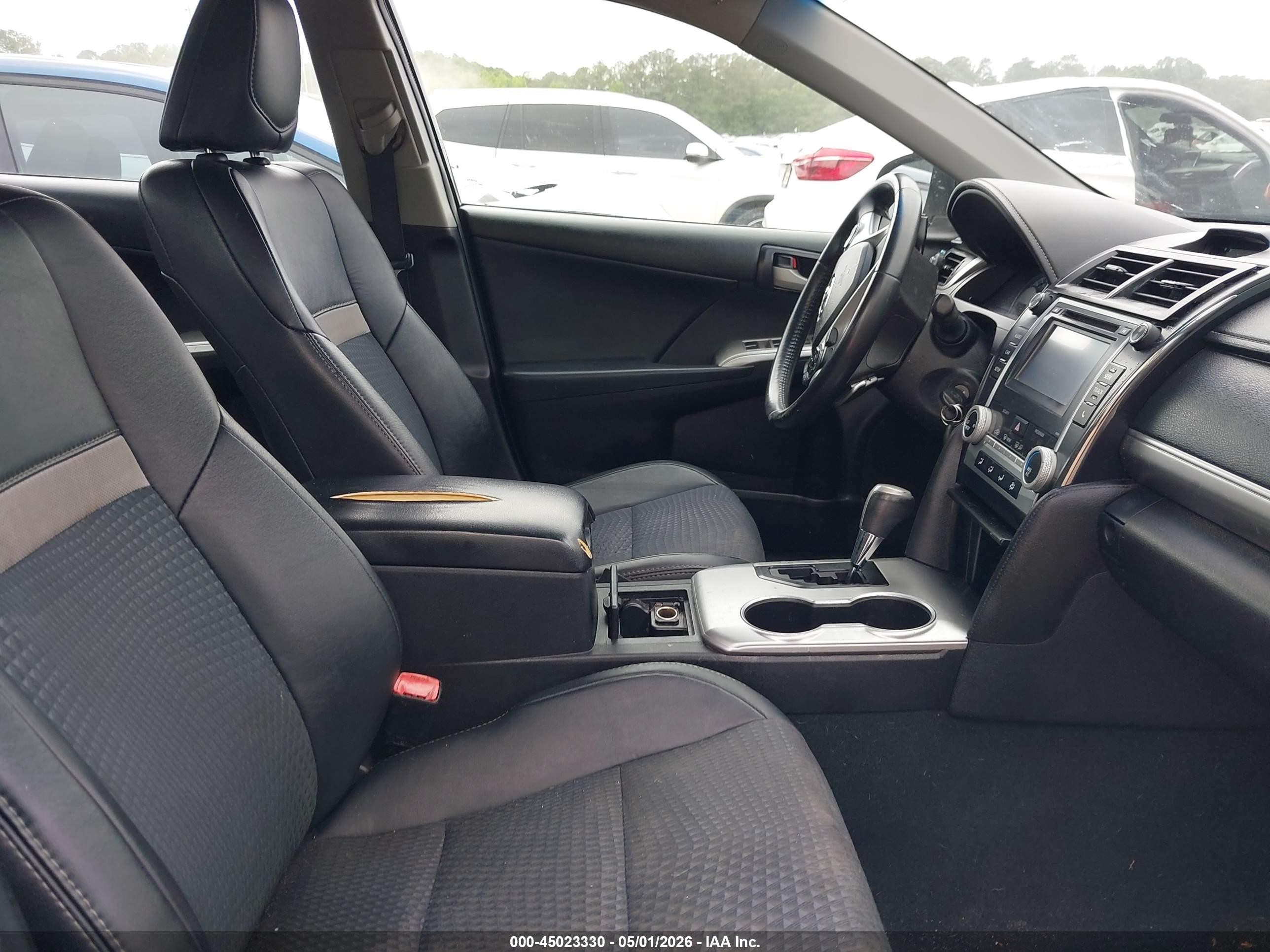 2014 Toyota Camry Se Black vin: 4T1BF1FK4EU405179