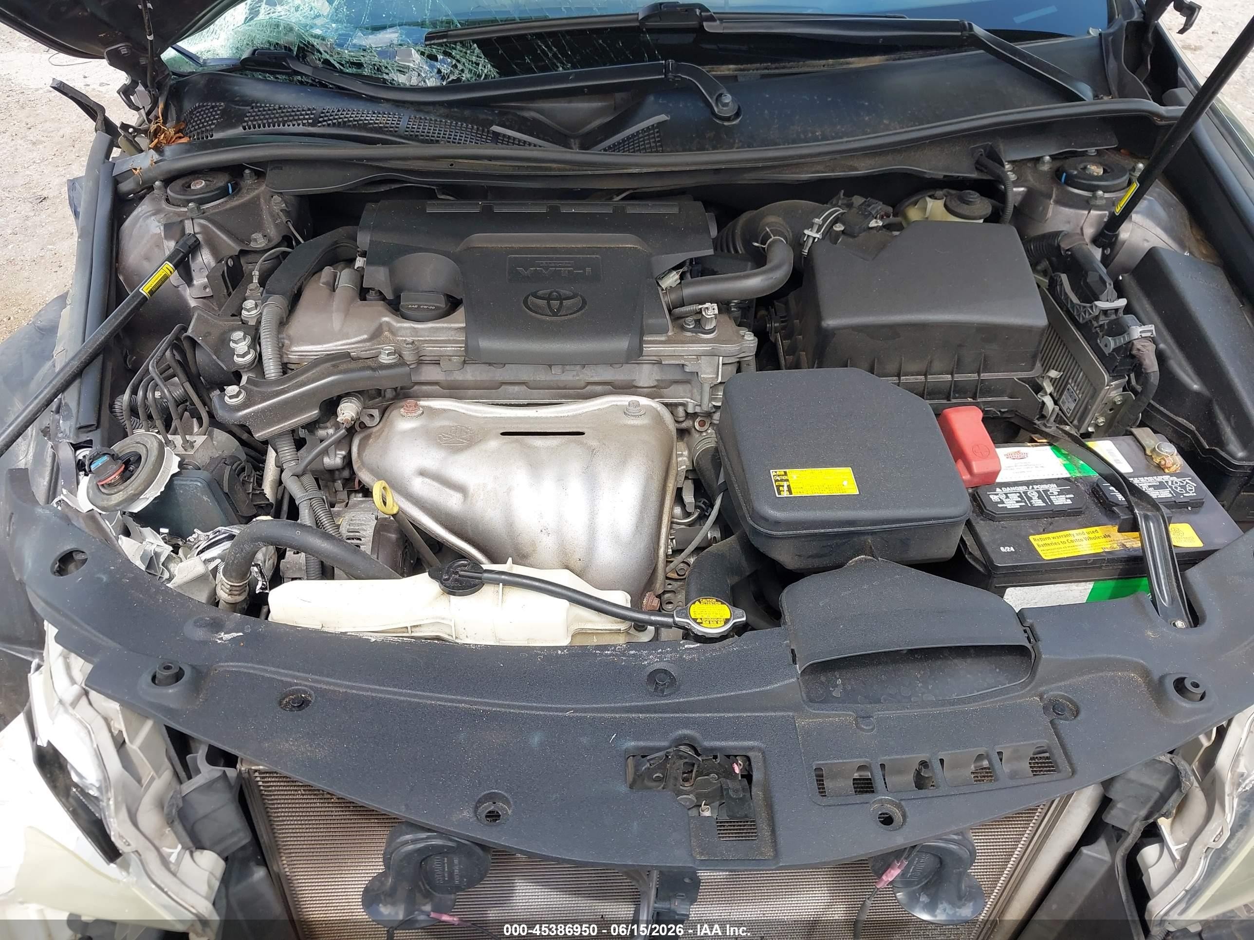 2014 Toyota Camry Se Gray vin: 4T1BF1FK4EU425206