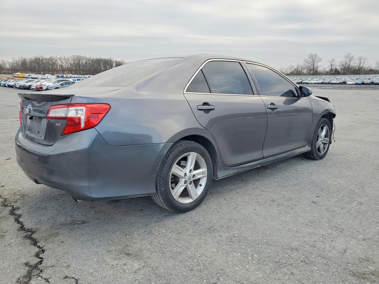 2014 Toyota Camry Se Gray vin: 4T1BF1FK4EU428154