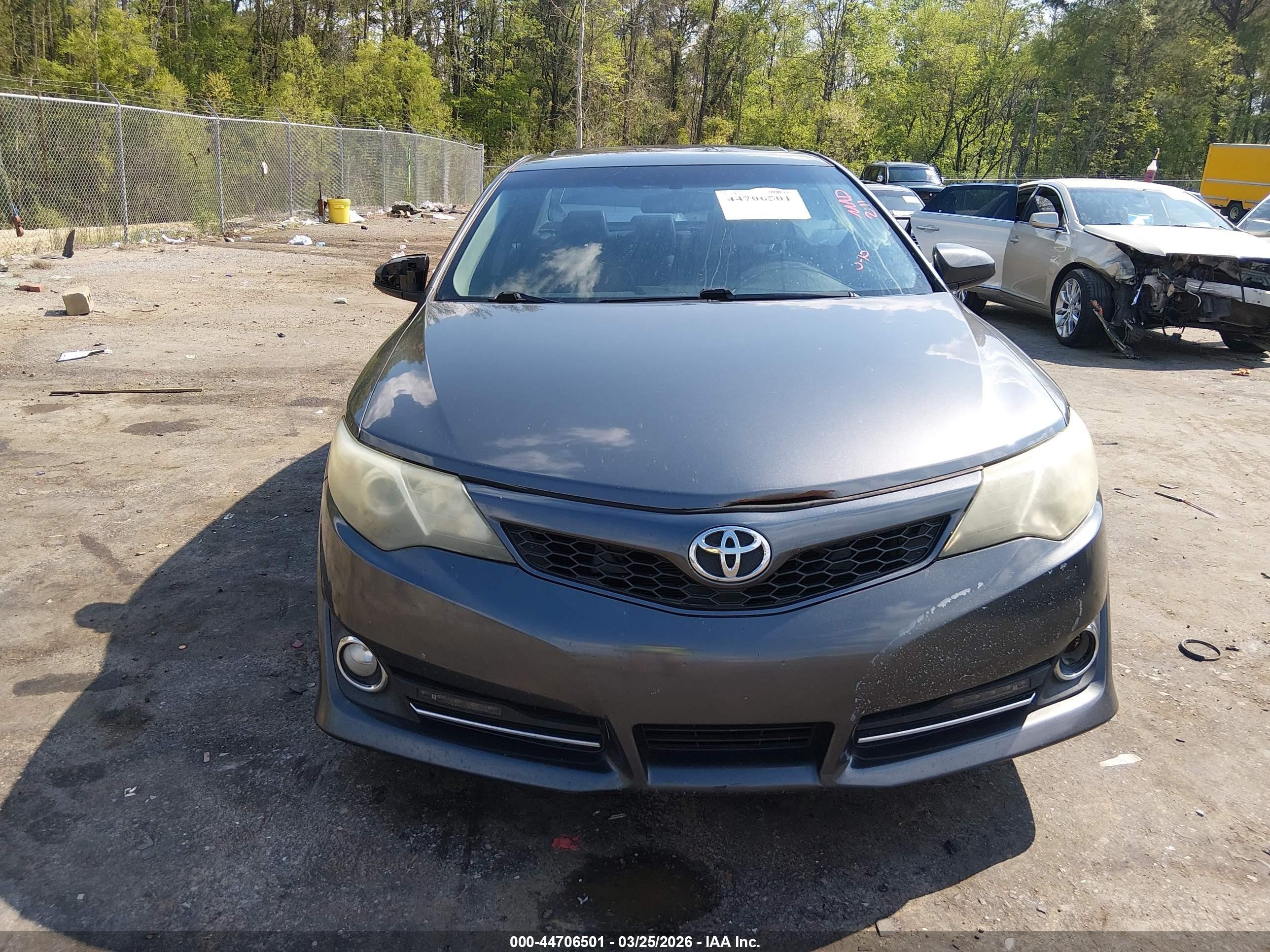 2014 Toyota Camry Se Sport Black vin: 4T1BF1FK4EU433242