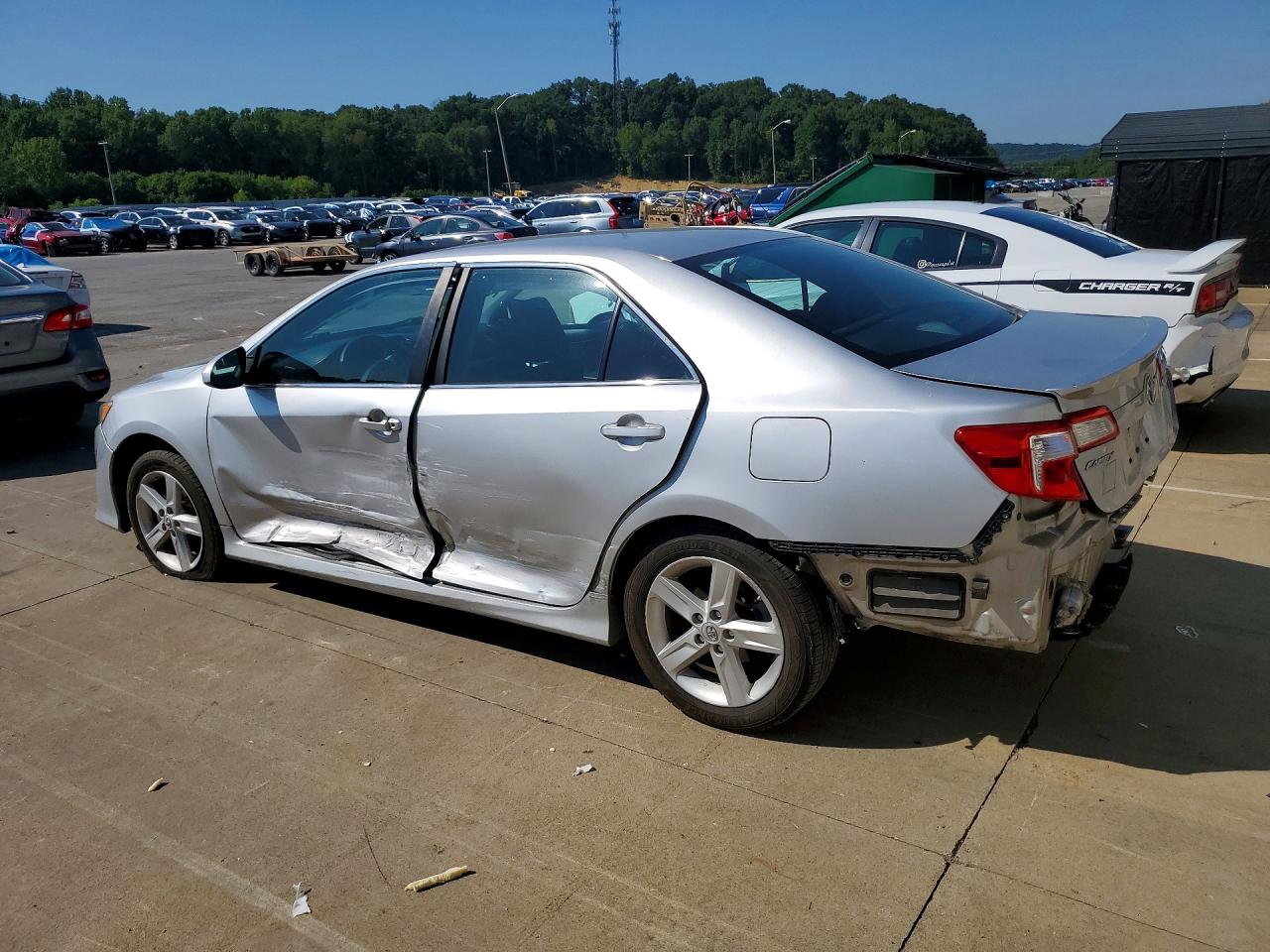 2014 Toyota Camry Se Gray vin: 4T1BF1FK4EU434553