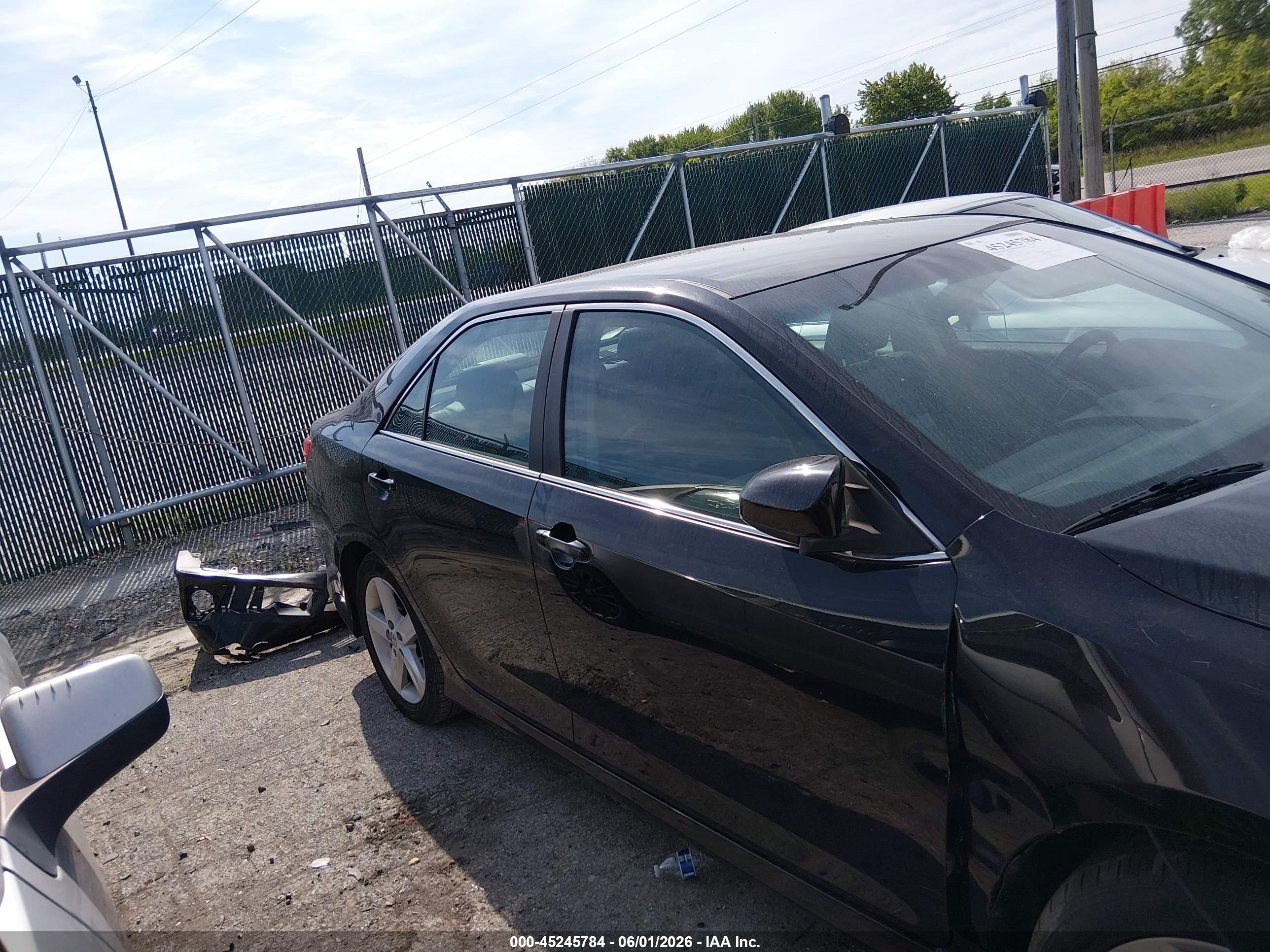 2014 Toyota Camry Se Black vin: 4T1BF1FK4EU436139