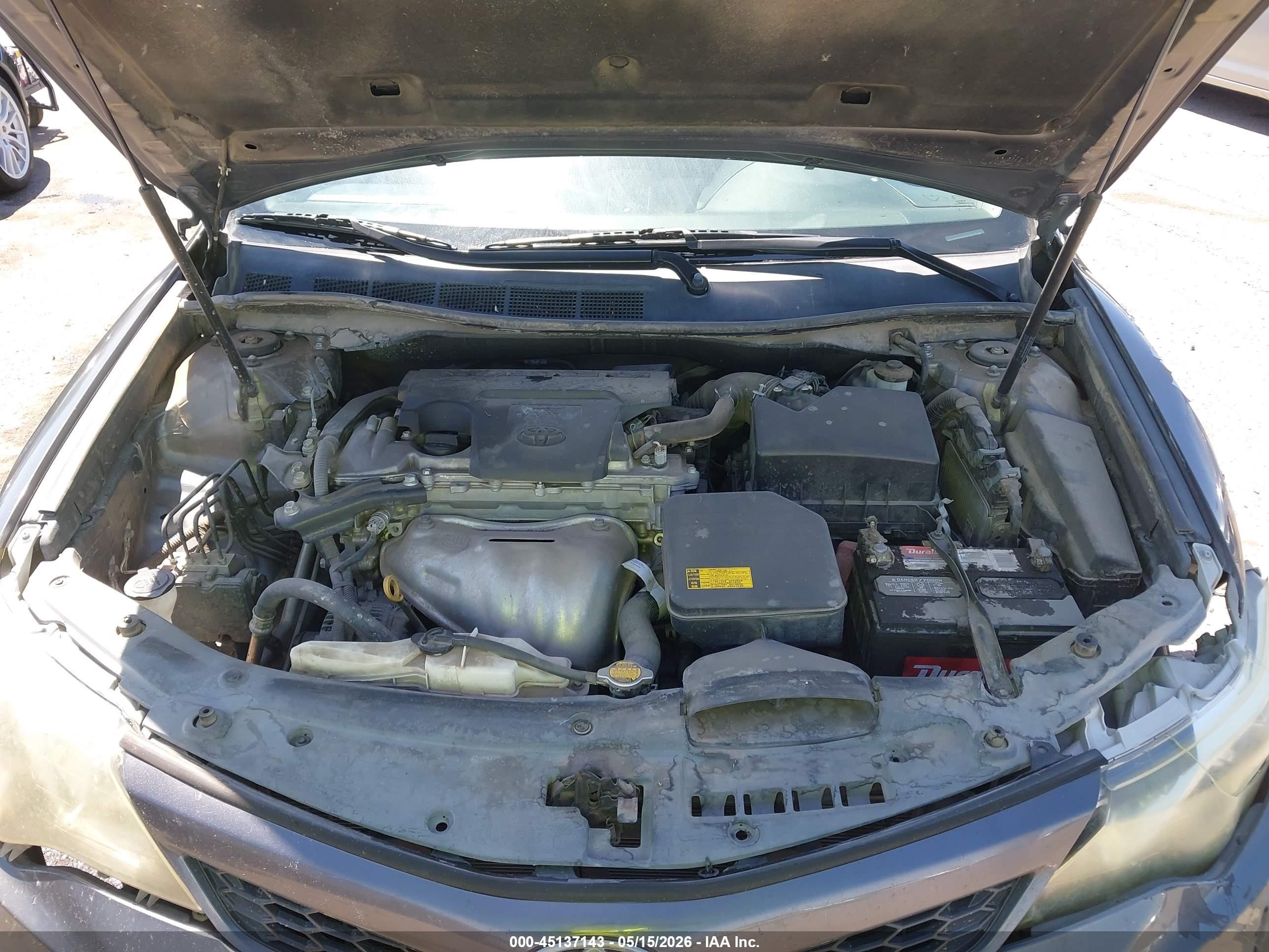 2014 Toyota Camry Se Gray vin: 4T1BF1FK4EU437016