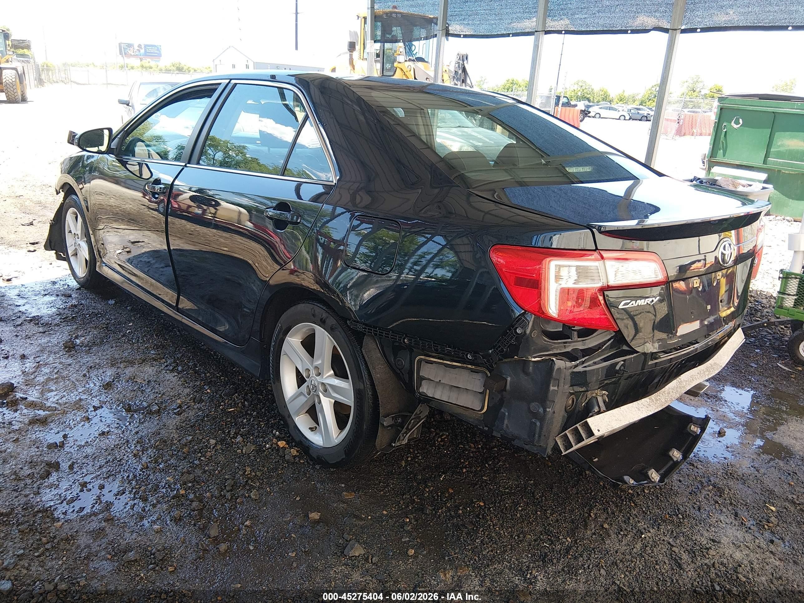 2014 Toyota Camry Se Blue vin: 4T1BF1FK4EU442457