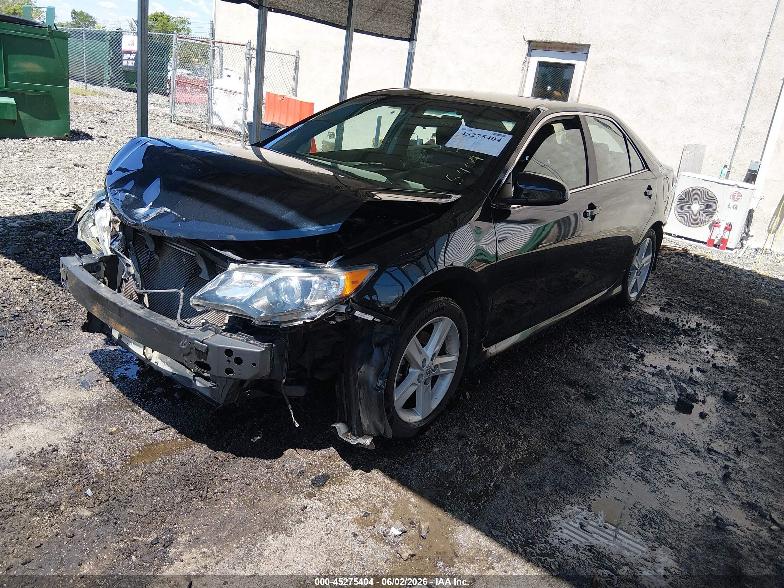 2014 Toyota Camry Se Blue vin: 4T1BF1FK4EU442457