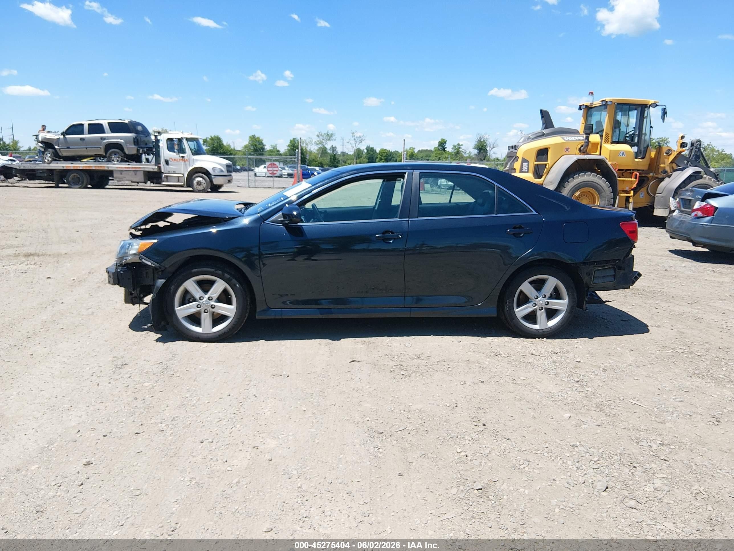 2014 Toyota Camry Se Blue vin: 4T1BF1FK4EU442457