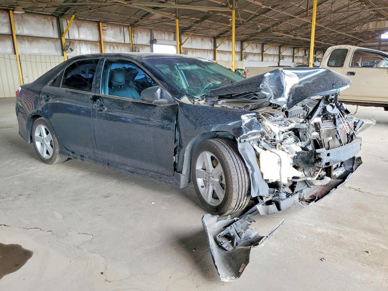 2014 Toyota Camry Se Blue vin: 4T1BF1FK4EU444788