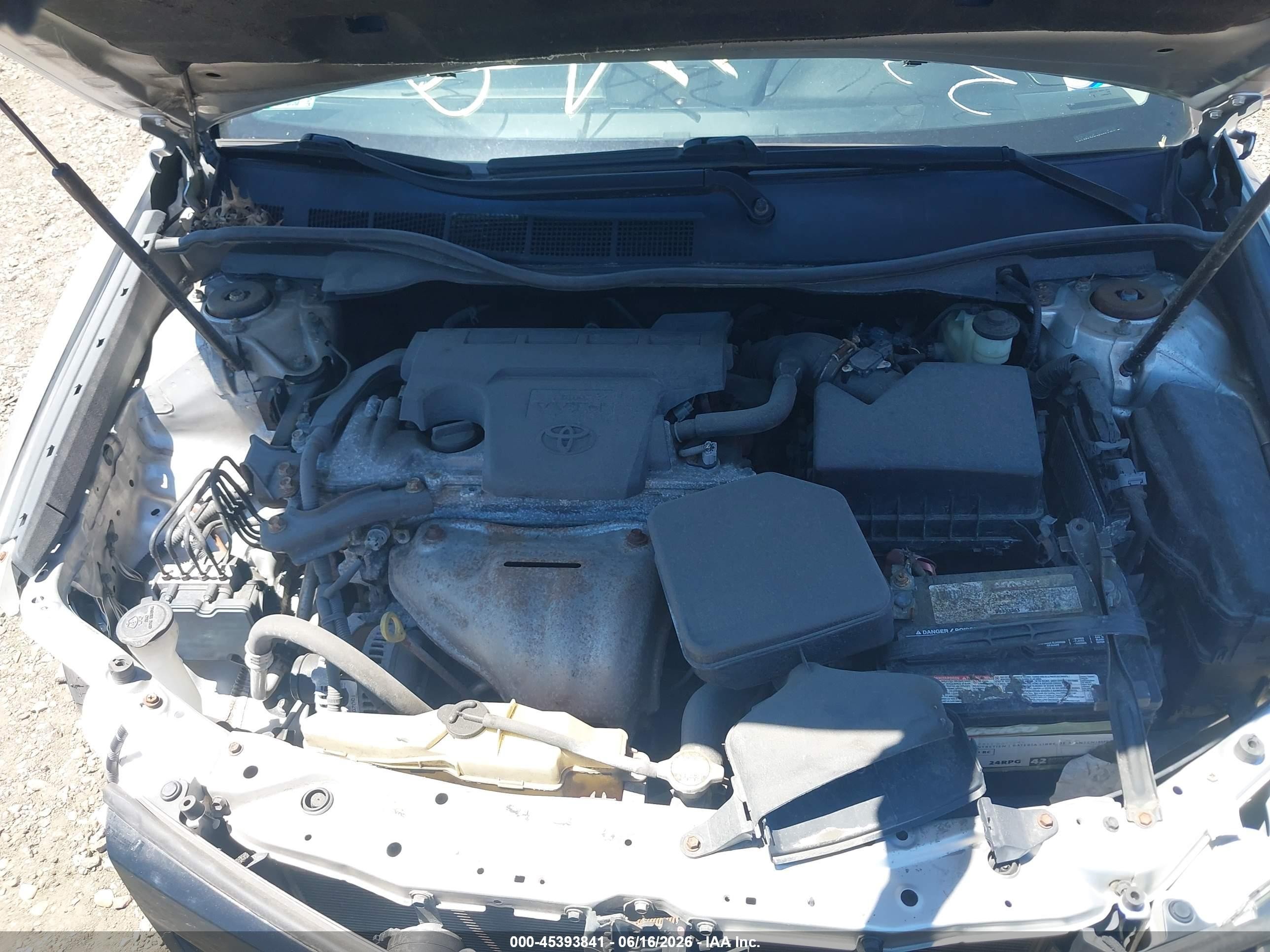 2014 Toyota Camry Se Gray vin: 4T1BF1FK4EU452356