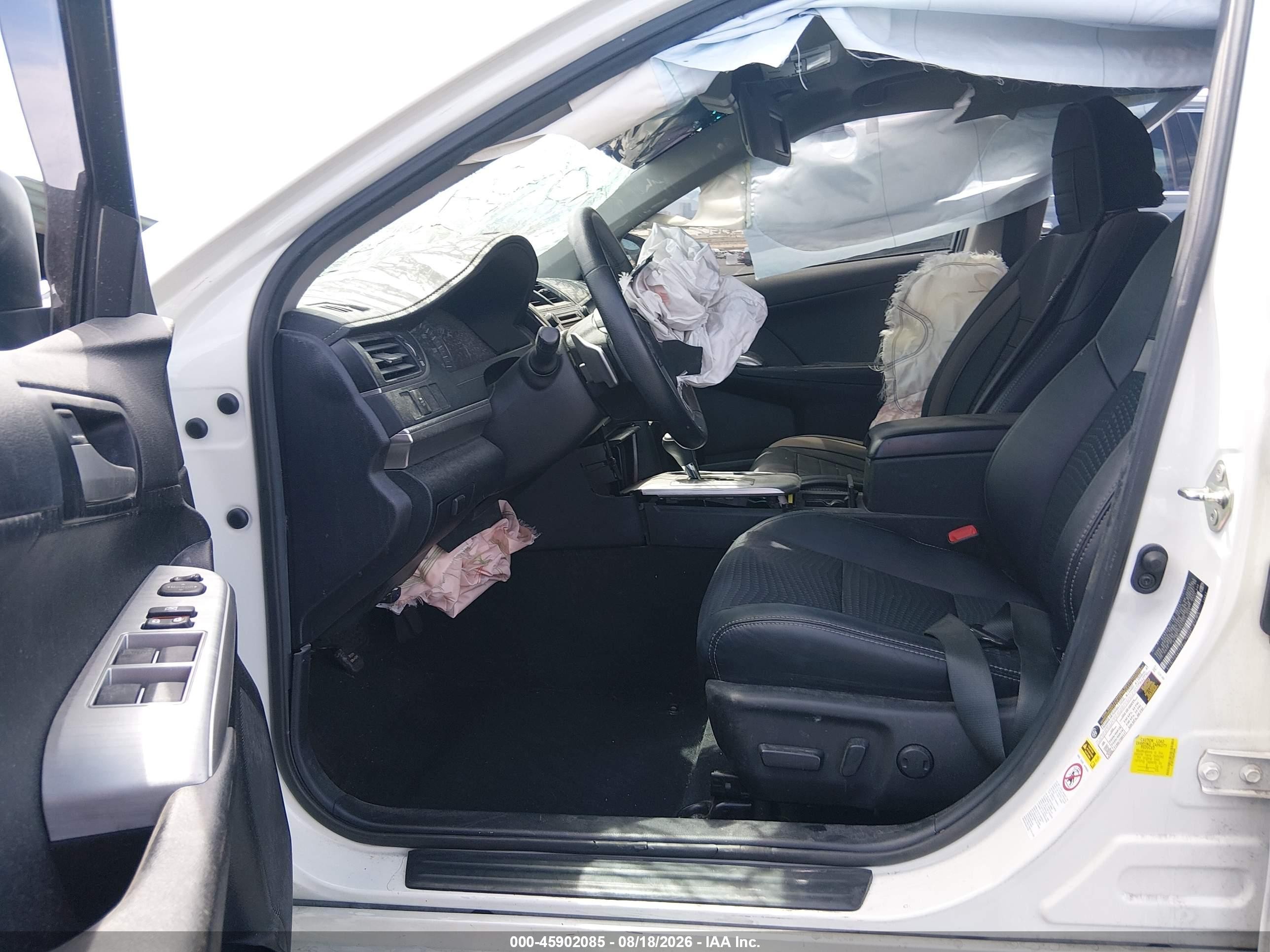 2014 Toyota Camry Se Sport White vin: 4T1BF1FK4EU453944