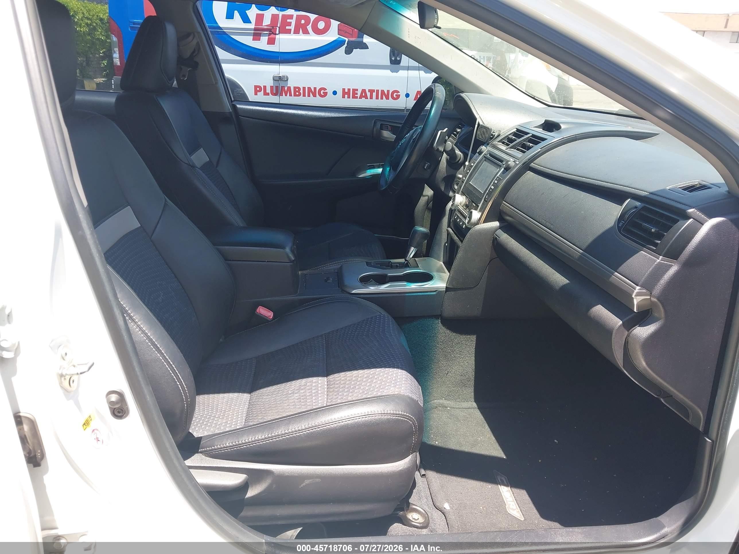 2014 Toyota Camry Se Белый vin: 4T1BF1FK4EU458335