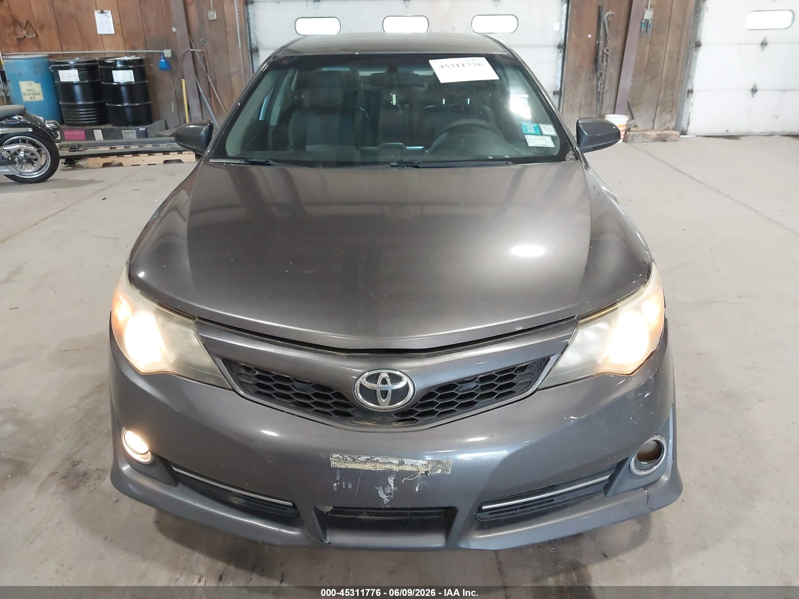 2014 Toyota Camry Se Gray vin: 4T1BF1FK4EU459078