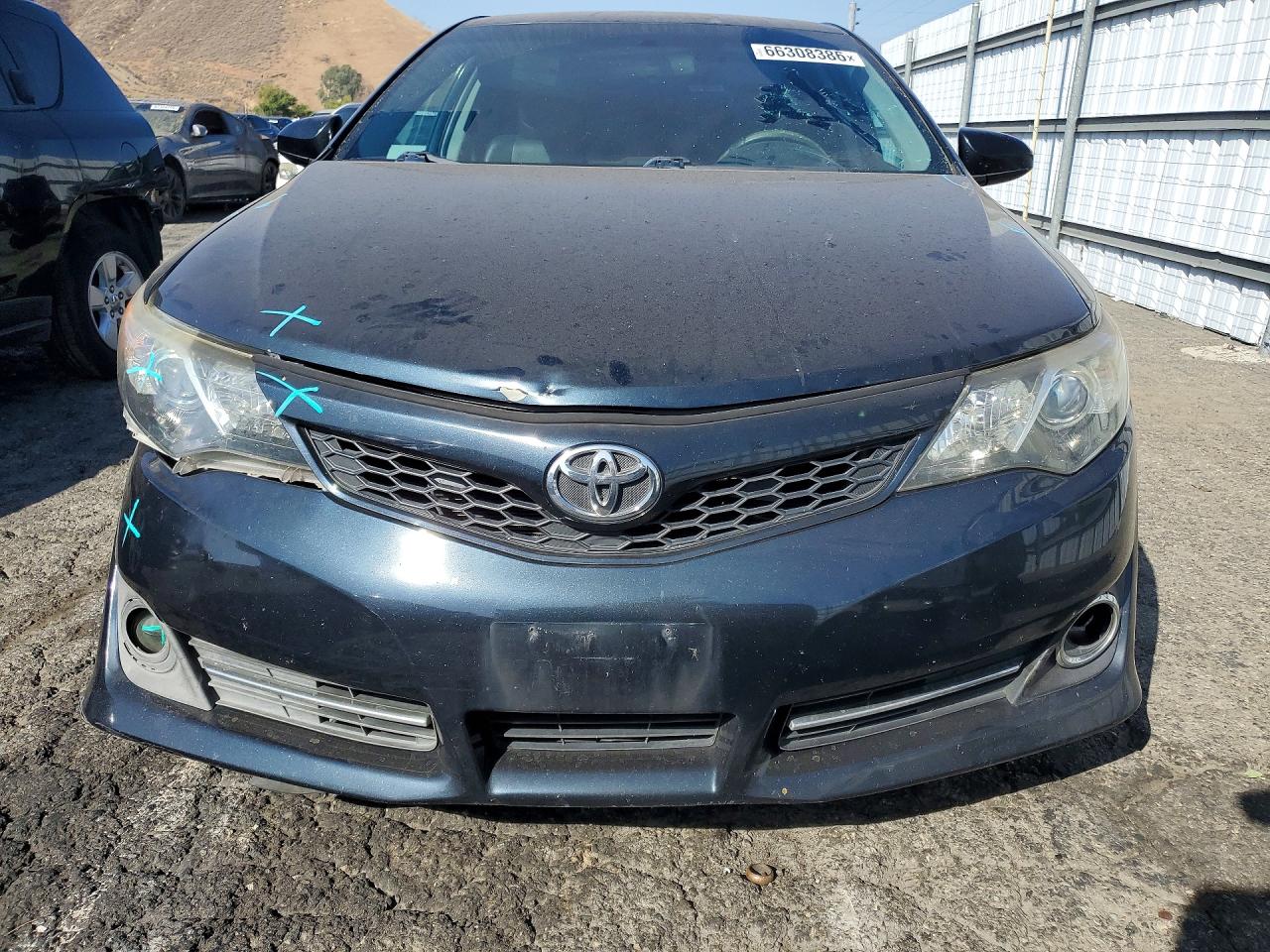 2014 Toyota Camry Se Blue vin: 4T1BF1FK4EU459579