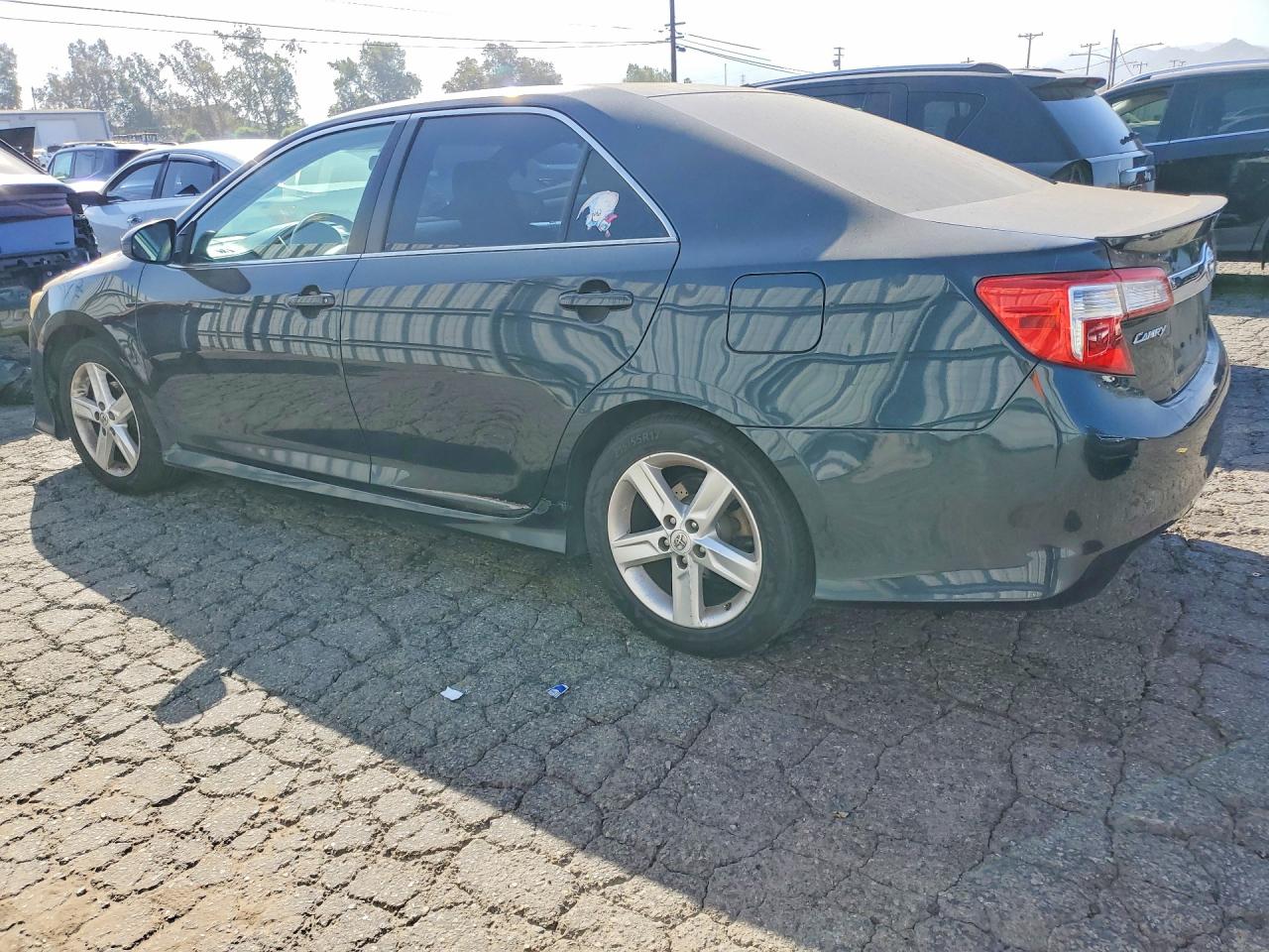 2014 Toyota Camry Se Blue vin: 4T1BF1FK4EU459579