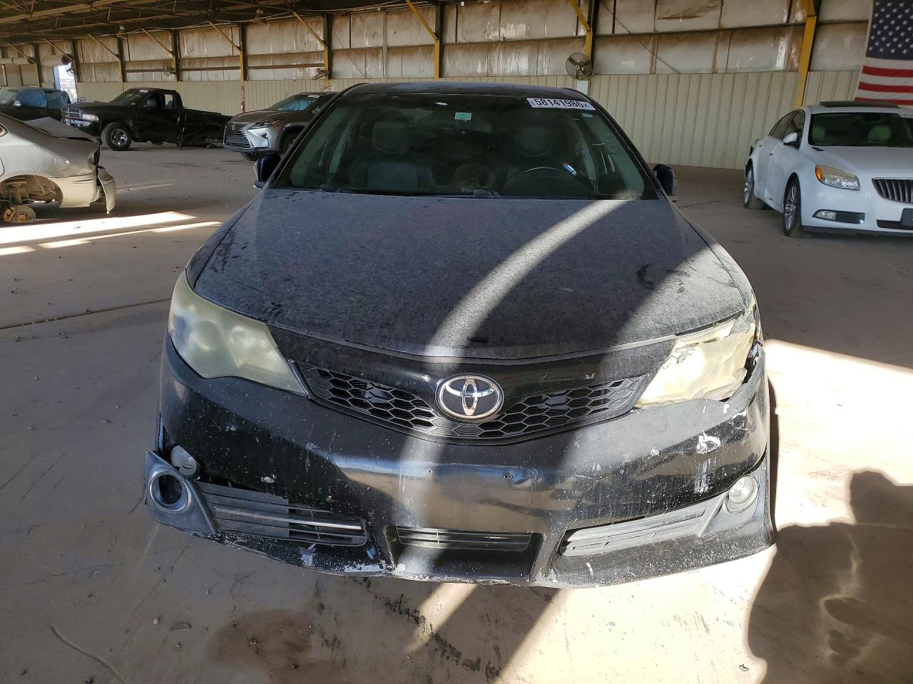 2014 Toyota Camry Se Black vin: 4T1BF1FK4EU463938