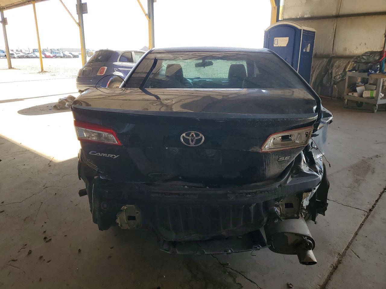2014 Toyota Camry Se Black vin: 4T1BF1FK4EU463938
