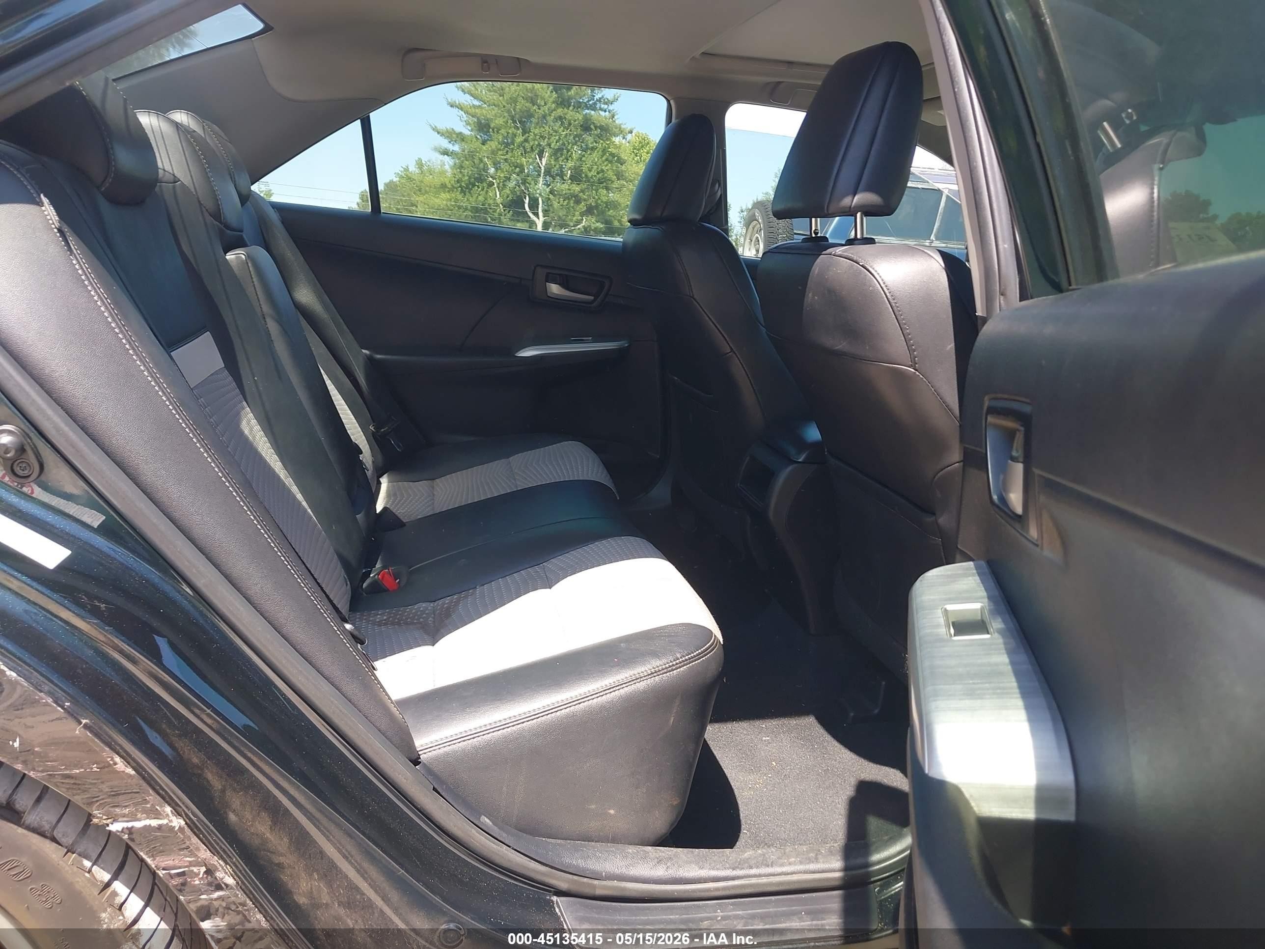 2014 Toyota Camry Se Sport Черный vin: 4T1BF1FK4EU465270