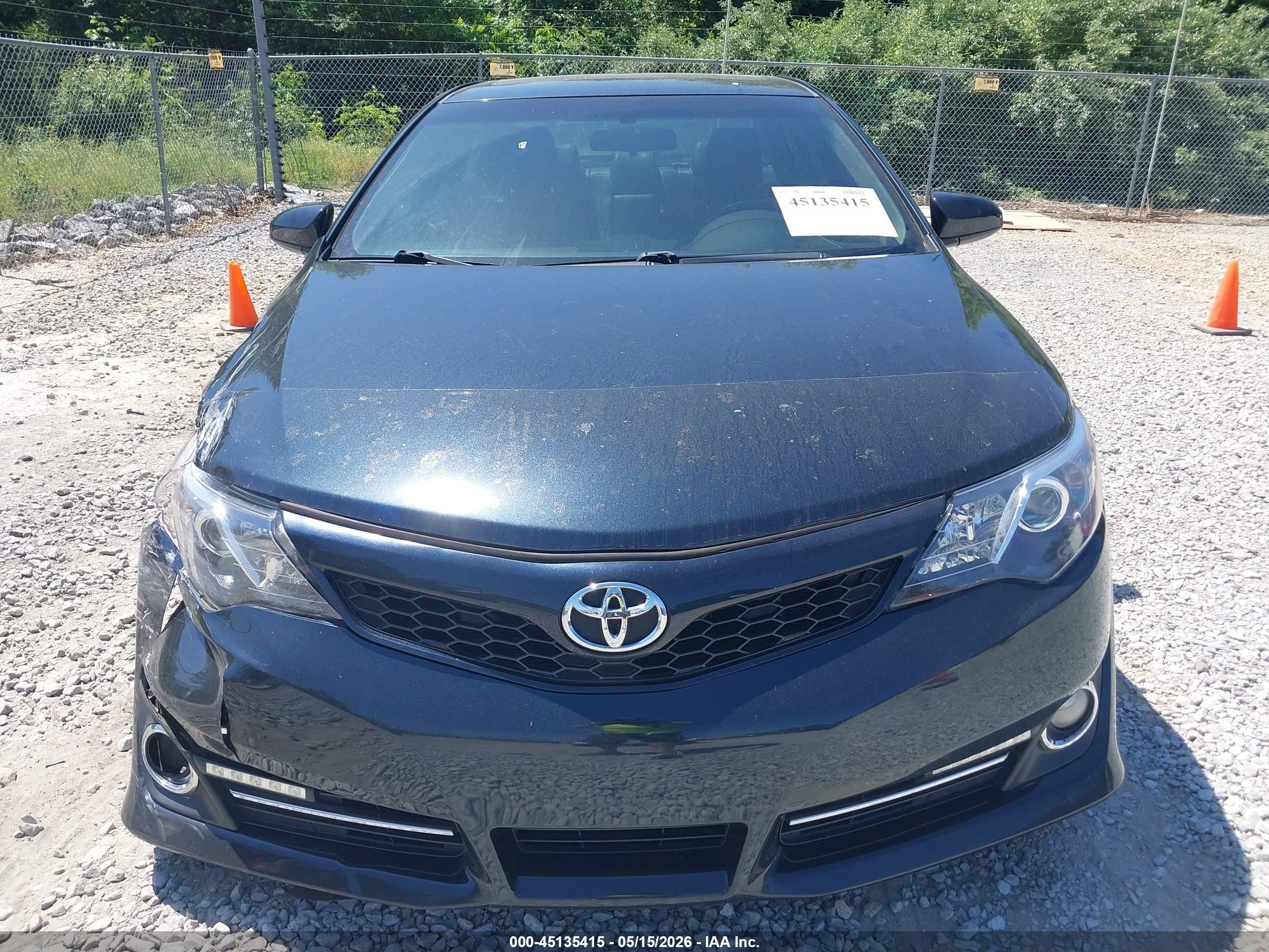 2014 Toyota Camry Se Sport Черный vin: 4T1BF1FK4EU465270