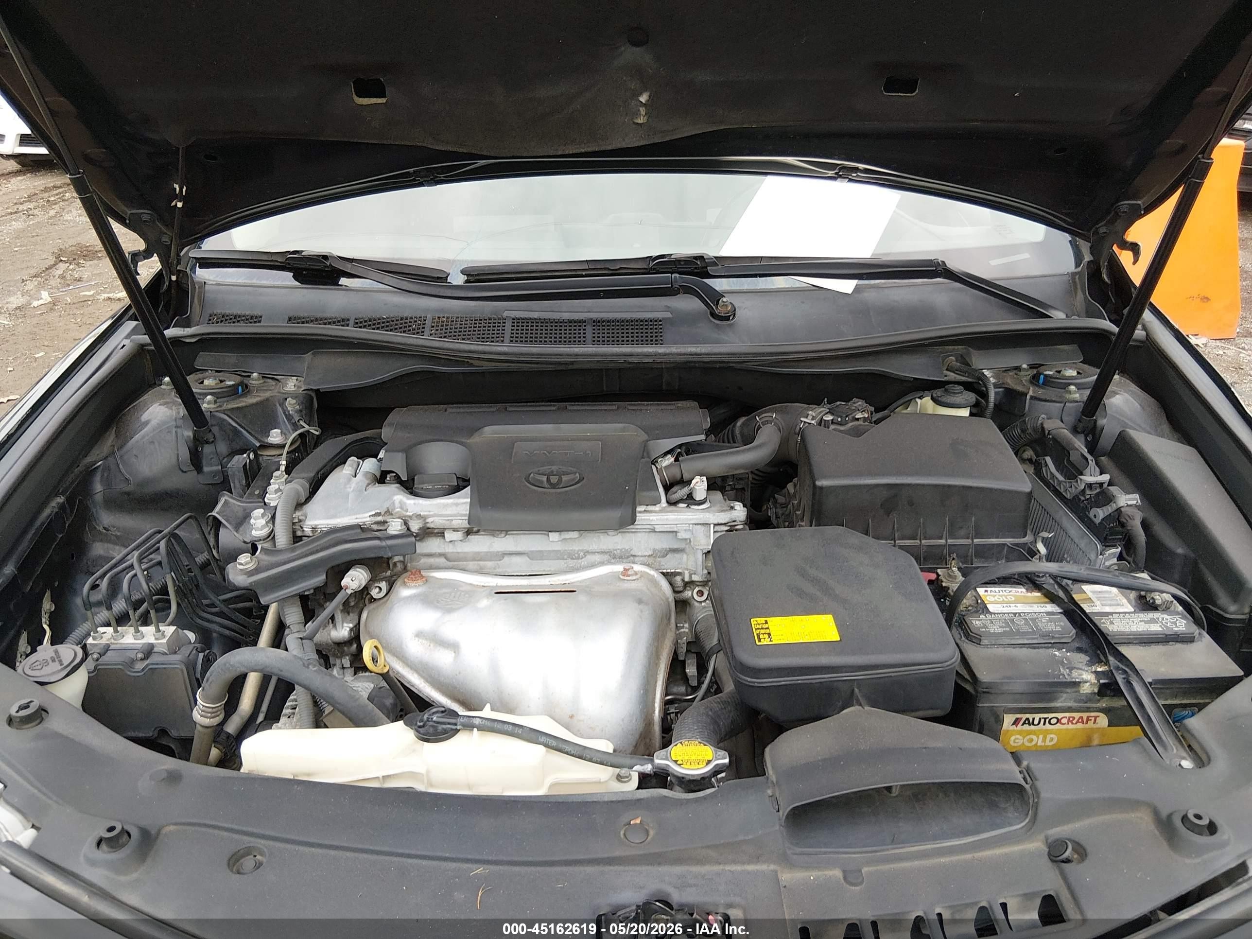 2014 Toyota Camry Se Black vin: 4T1BF1FK4EU466600