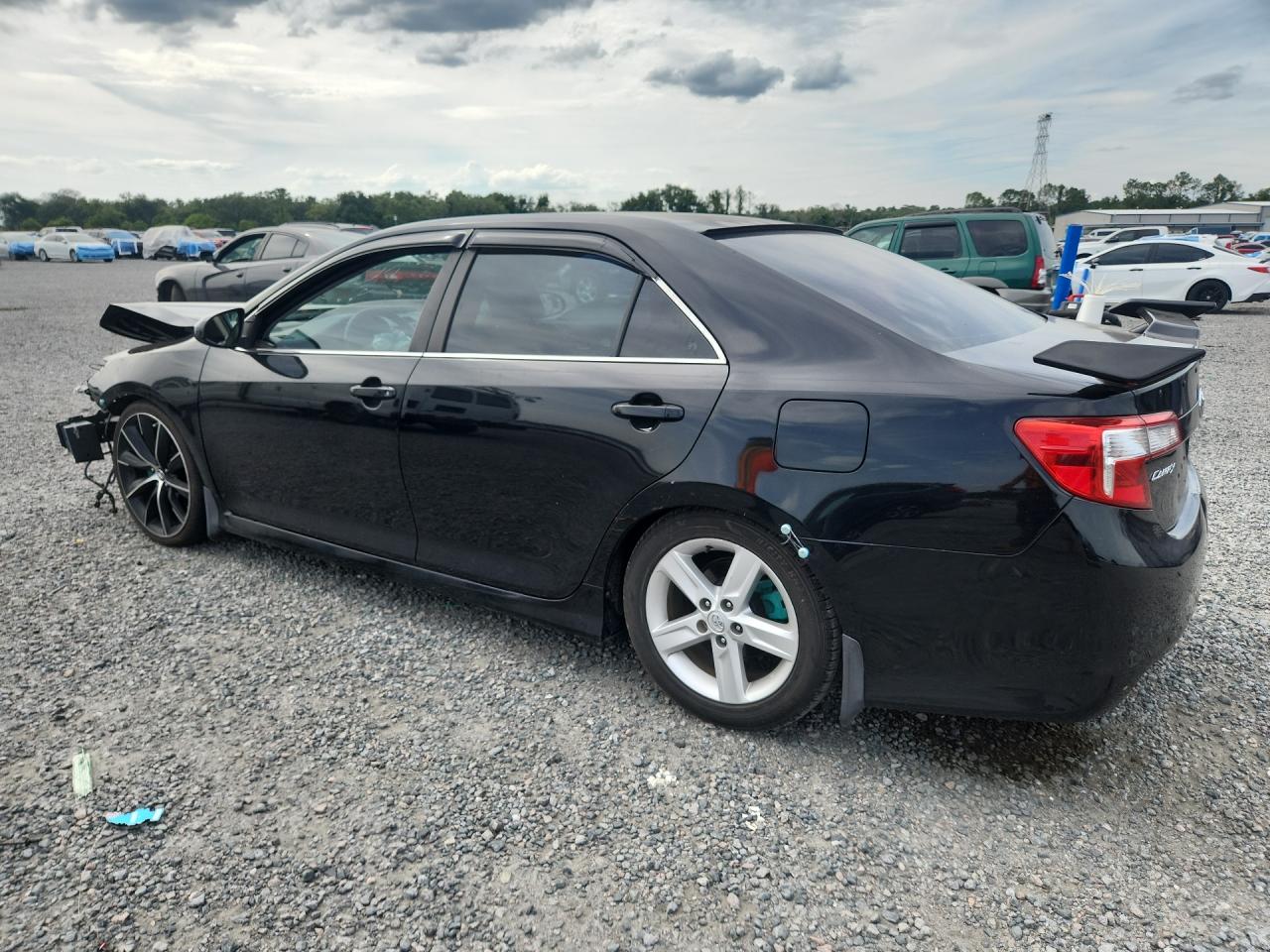 2014 Toyota Camry Se Черный vin: 4T1BF1FK4EU468640