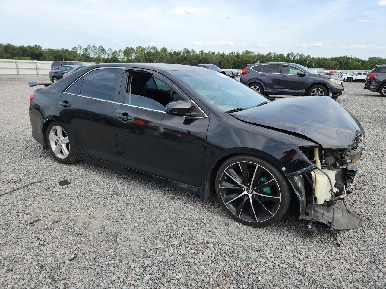 2014 Toyota Camry Se Черный vin: 4T1BF1FK4EU468640