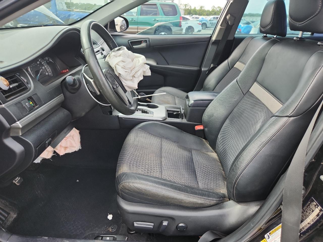2014 Toyota Camry Se Черный vin: 4T1BF1FK4EU468640