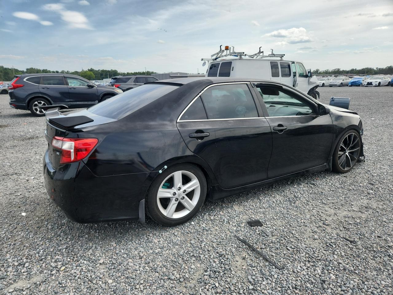 2014 Toyota Camry Se Черный vin: 4T1BF1FK4EU468640