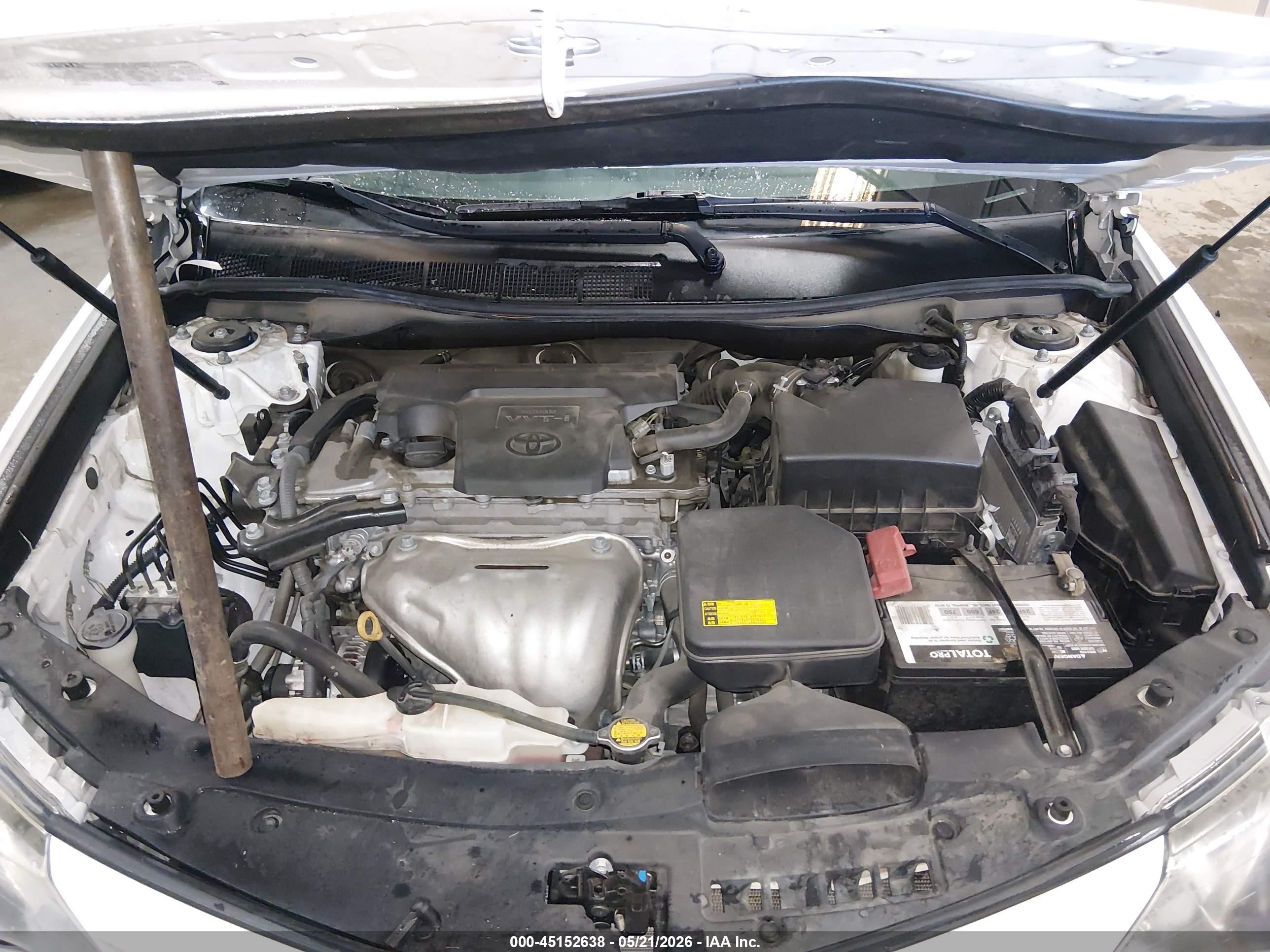 2014 Toyota Camry Se White vin: 4T1BF1FK4EU737638
