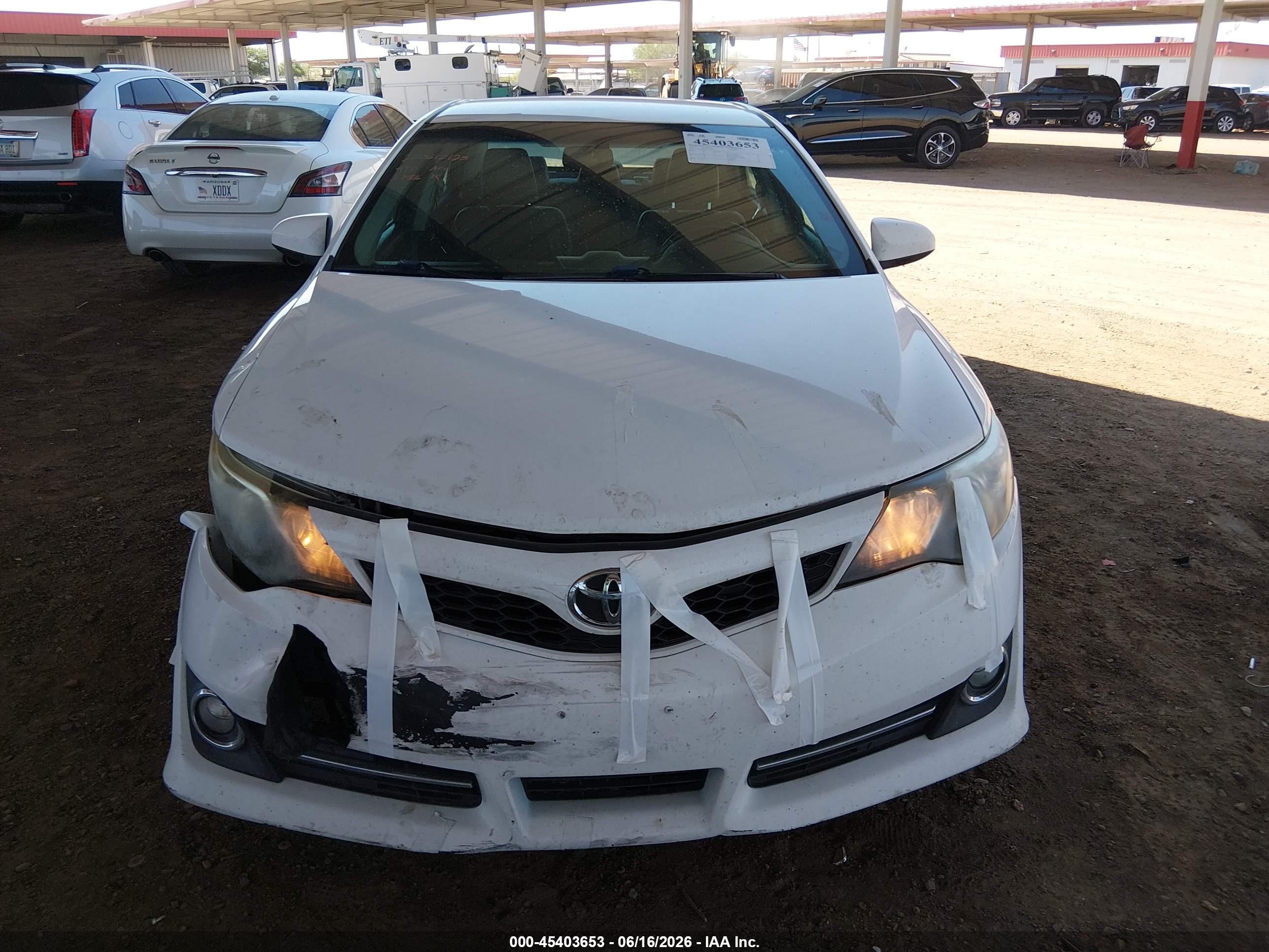 2014 Toyota Camry Se Белый vin: 4T1BF1FK4EU745786