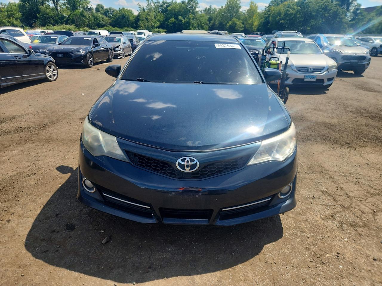 2014 Toyota Camry Se Sport Black vin: 4T1BF1FK4EU746016