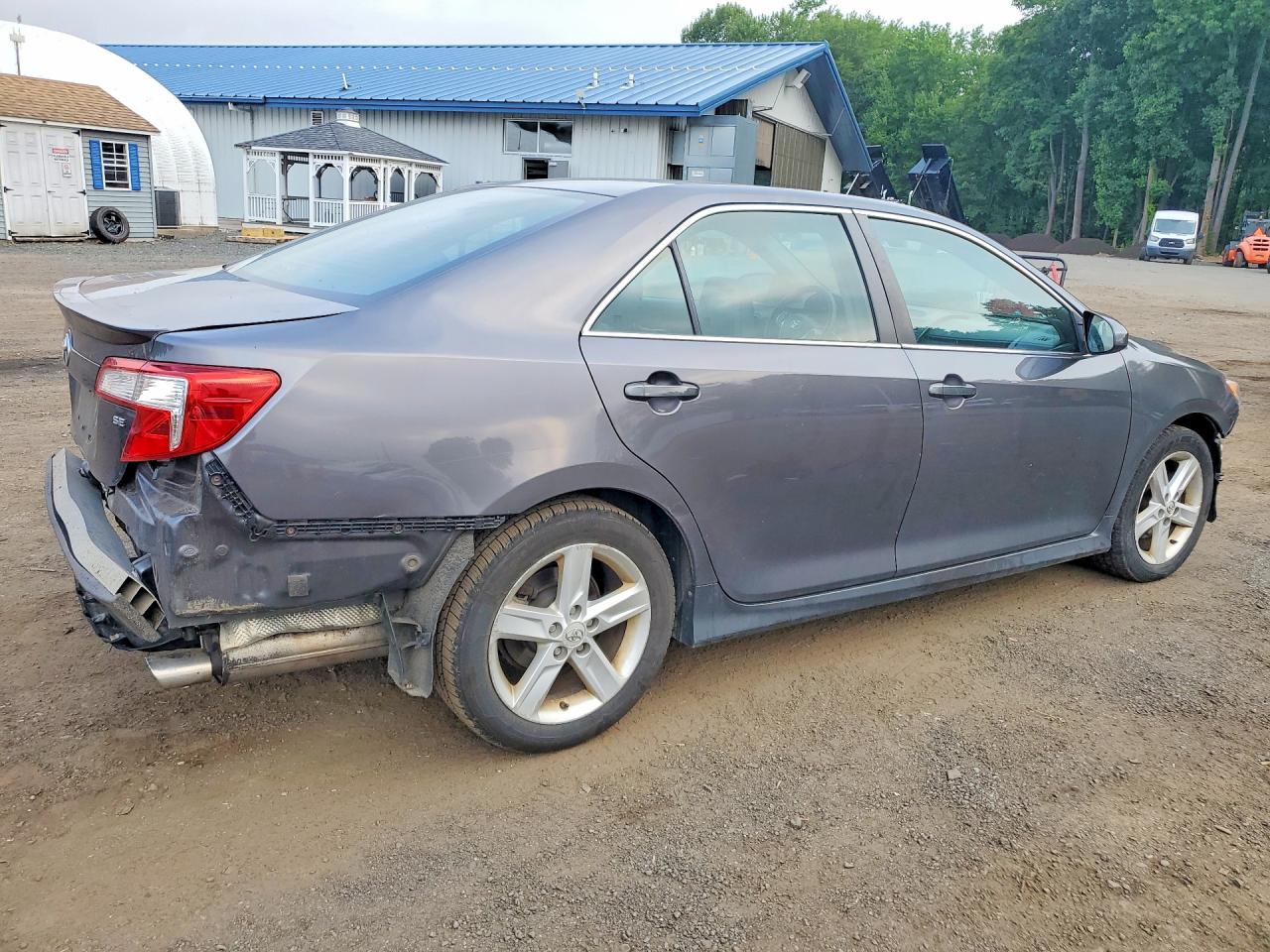2014 Toyota Camry Se Gray vin: 4T1BF1FK4EU746940