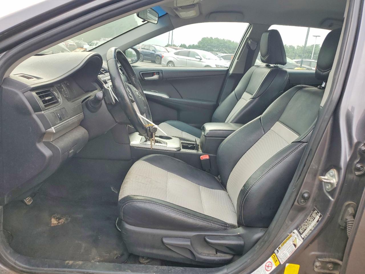 2014 Toyota Camry Se Gray vin: 4T1BF1FK4EU746940