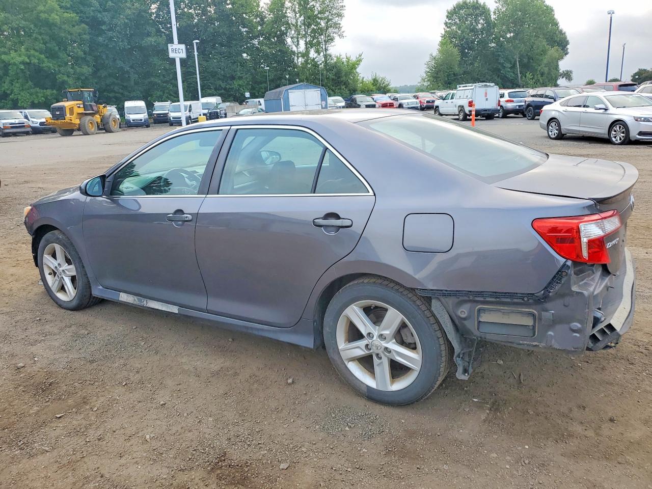 2014 Toyota Camry Se Gray vin: 4T1BF1FK4EU746940