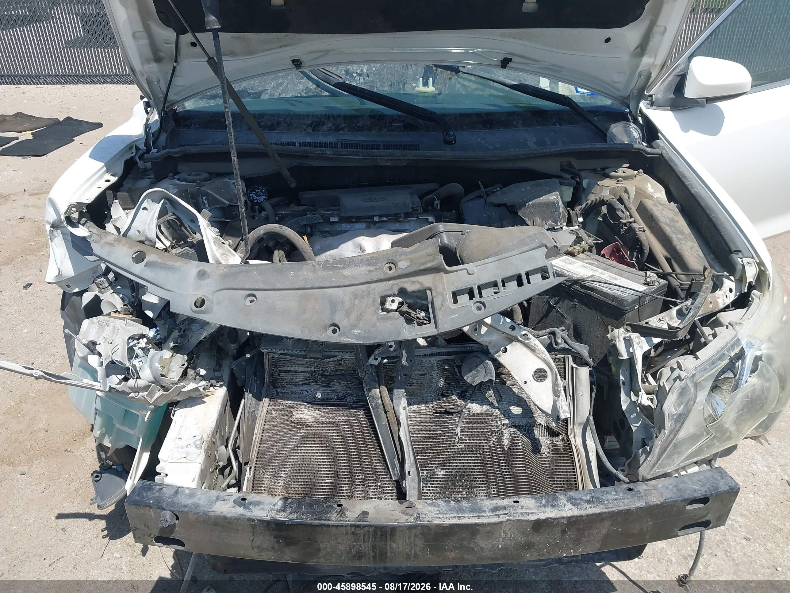 2014 Toyota Camry Se White vin: 4T1BF1FK4EU759672