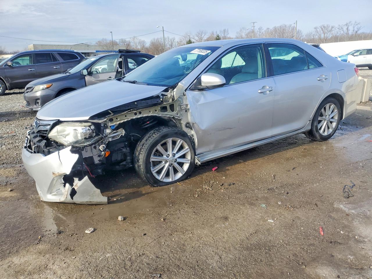 2014 Toyota Camry Xle Silver vin: 4T1BF1FK4EU772843