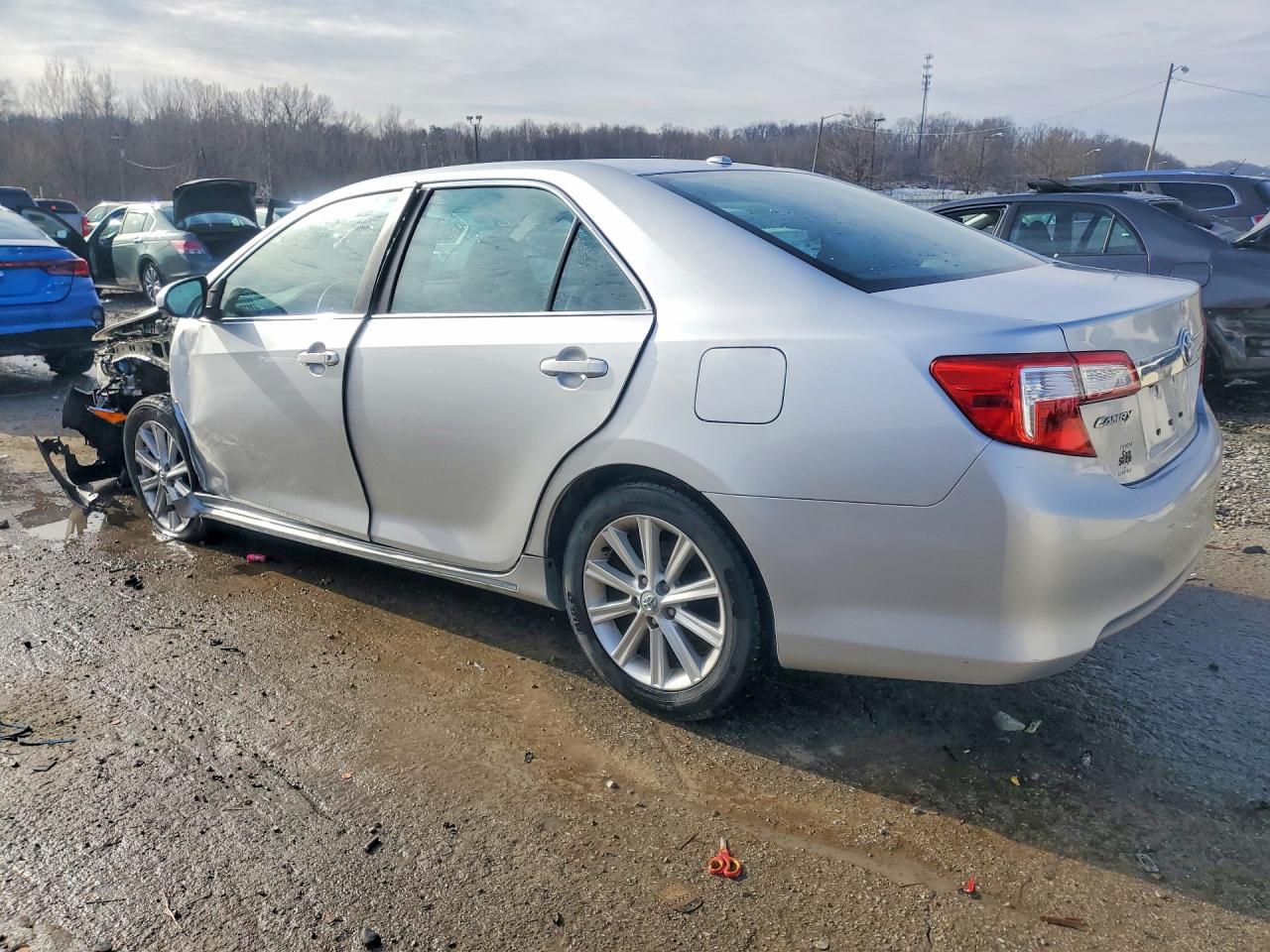 2014 Toyota Camry Xle Silver vin: 4T1BF1FK4EU772843