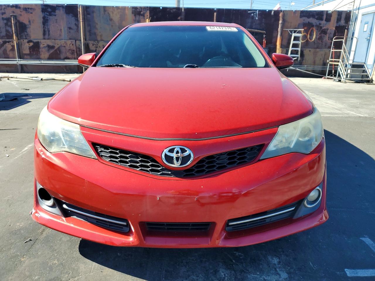 2014 Toyota Camry Se Red vin: 4T1BF1FK4EU775645