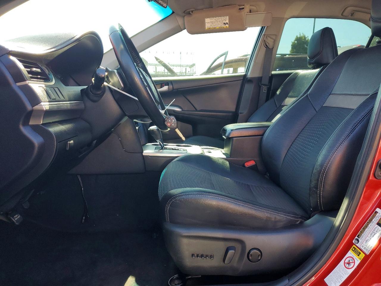 2014 Toyota Camry Se Red vin: 4T1BF1FK4EU775645