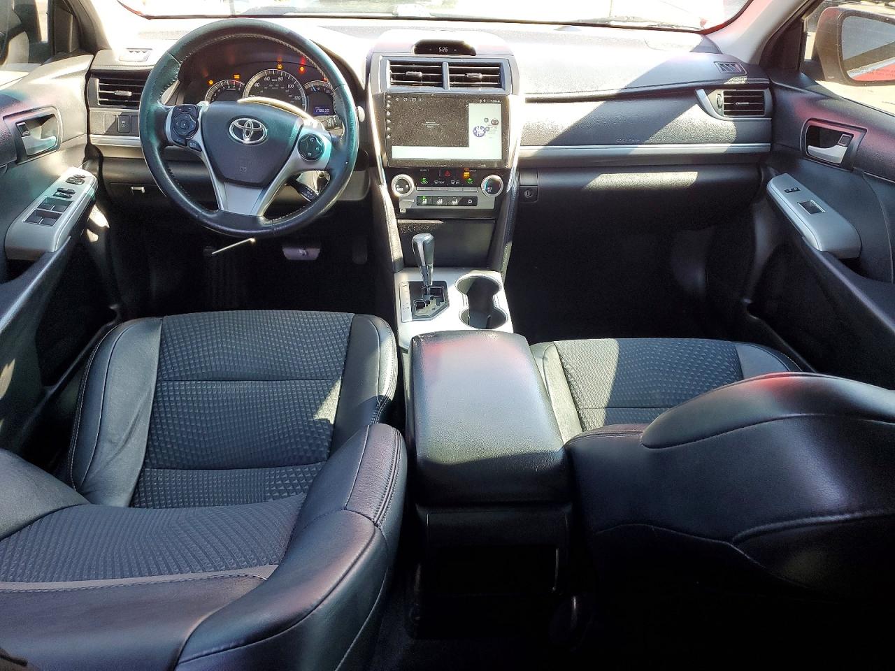 2014 Toyota Camry Se Red vin: 4T1BF1FK4EU775645
