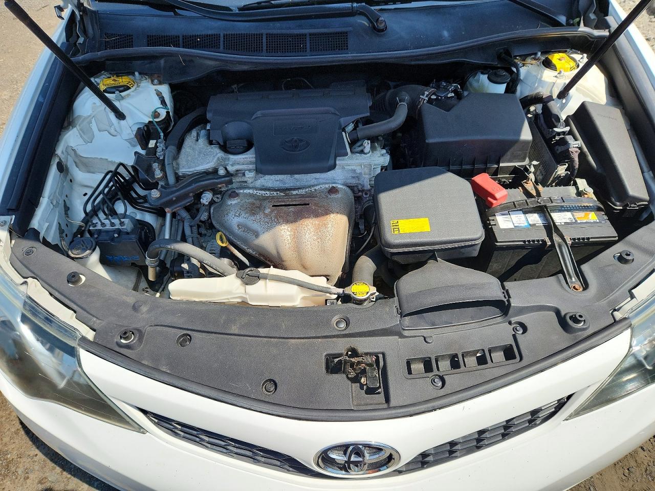 2014 Toyota Camry Se White vin: 4T1BF1FK4EU785740