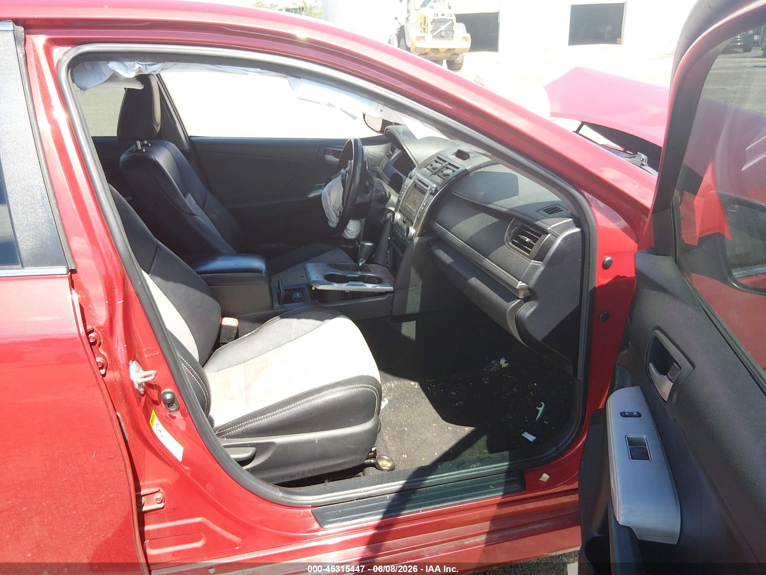 2014 Toyota Camry Se Красный vin: 4T1BF1FK4EU789271