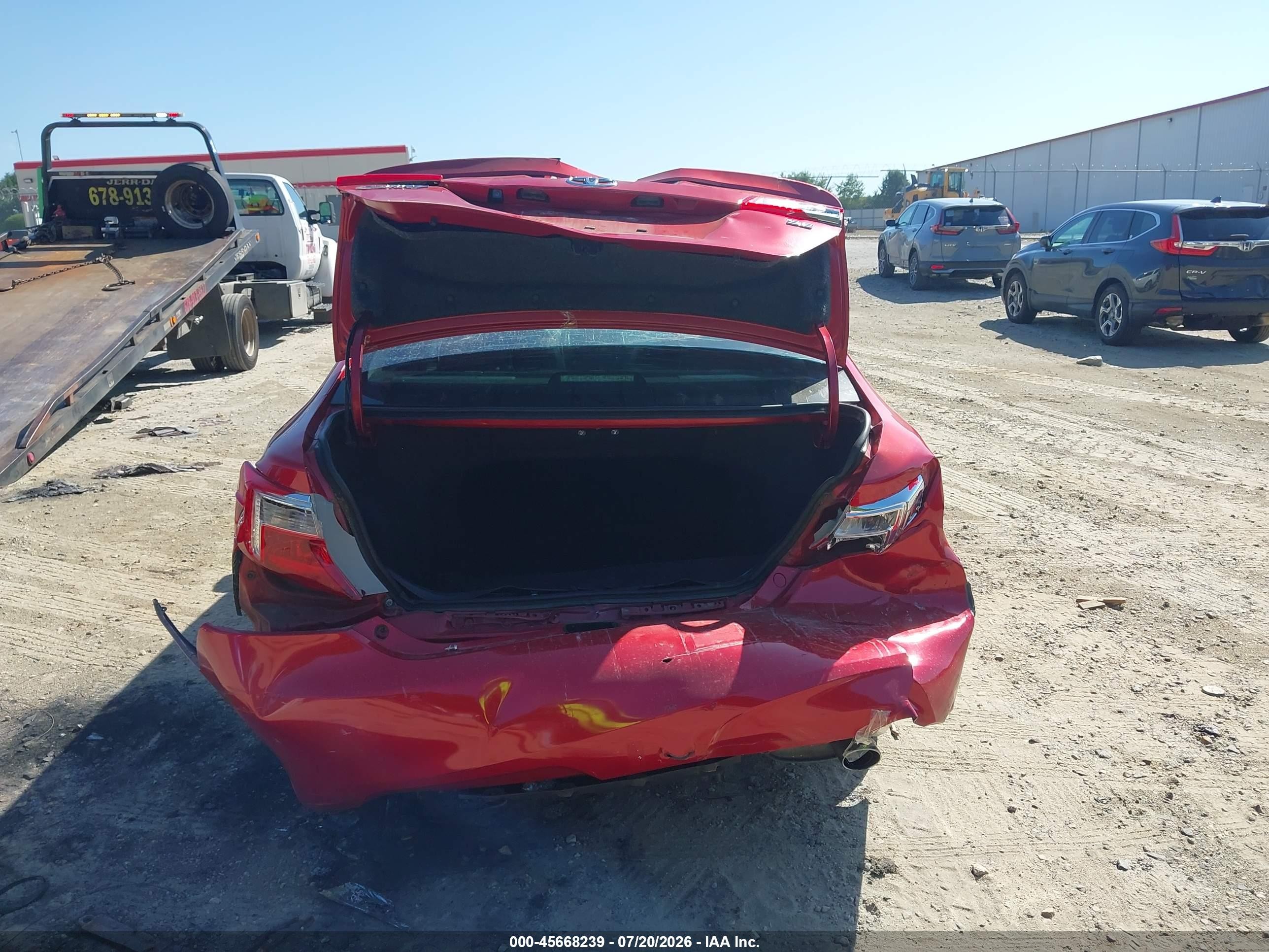 2014 Toyota Camry Se Red vin: 4T1BF1FK4EU789724