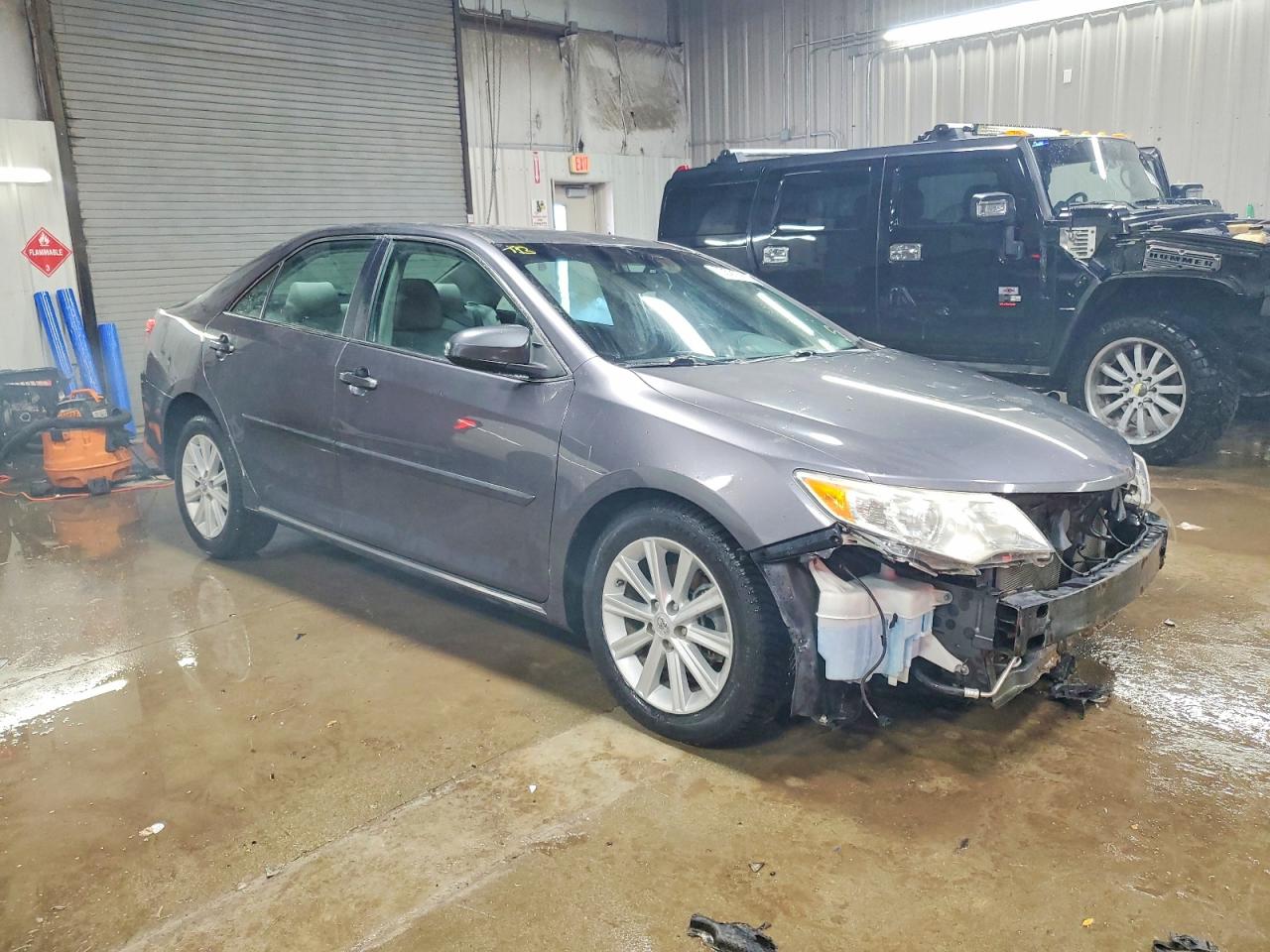 2014 Toyota Camry L Серебряный vin: 4T1BF1FK4EU792297