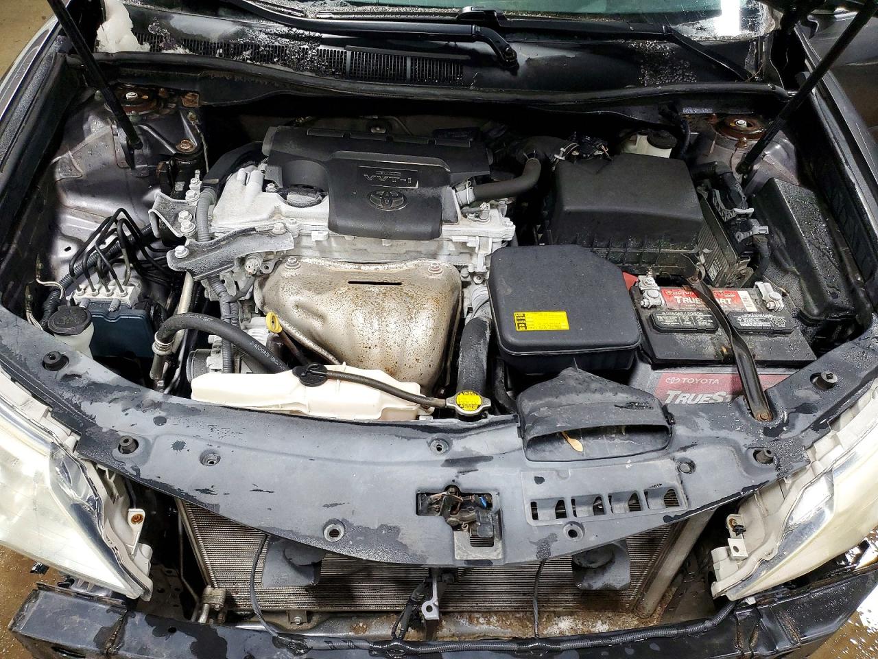 2014 Toyota Camry L Серебряный vin: 4T1BF1FK4EU792297