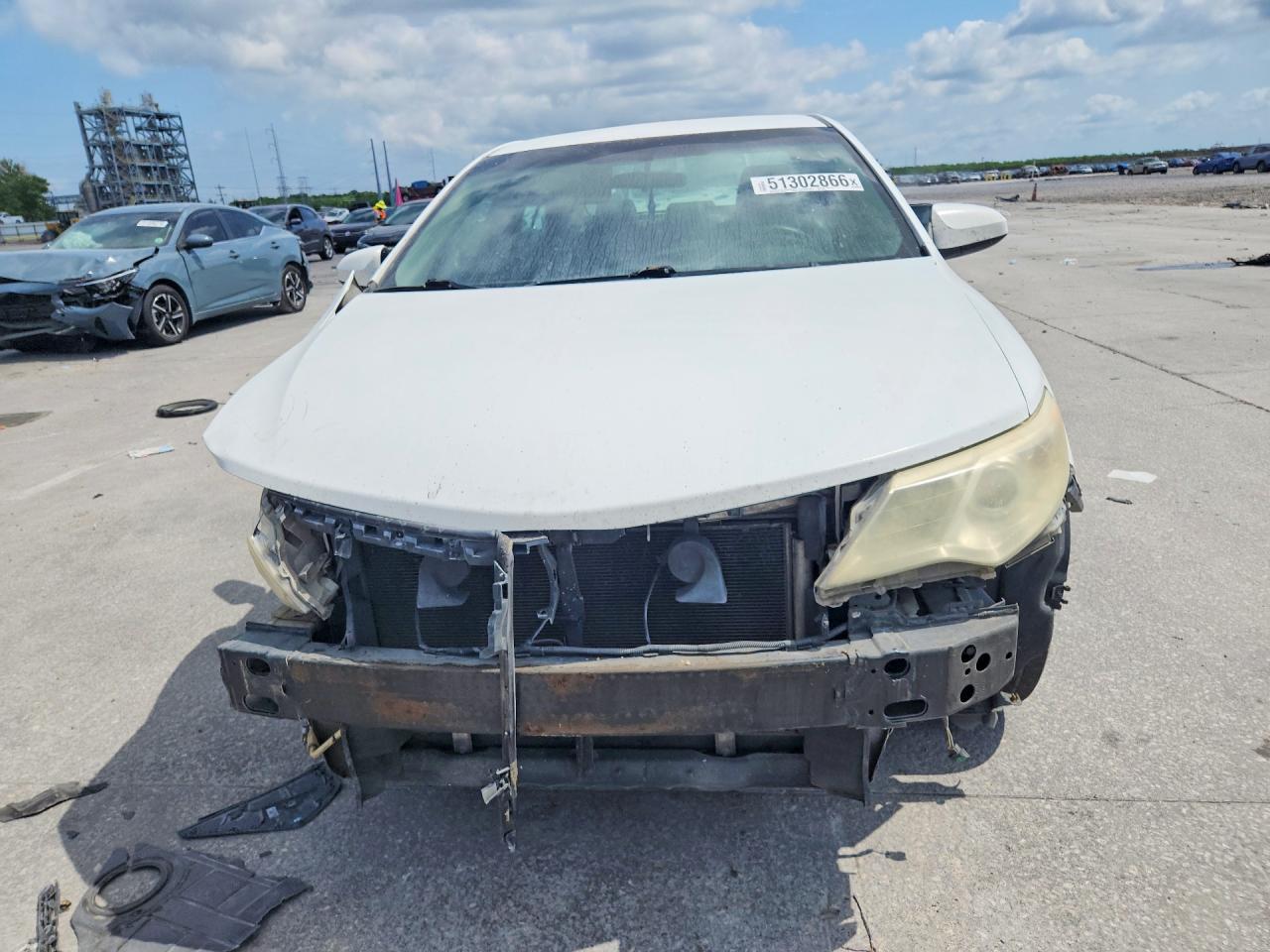 2014 Toyota Camry Se White vin: 4T1BF1FK4EU792770