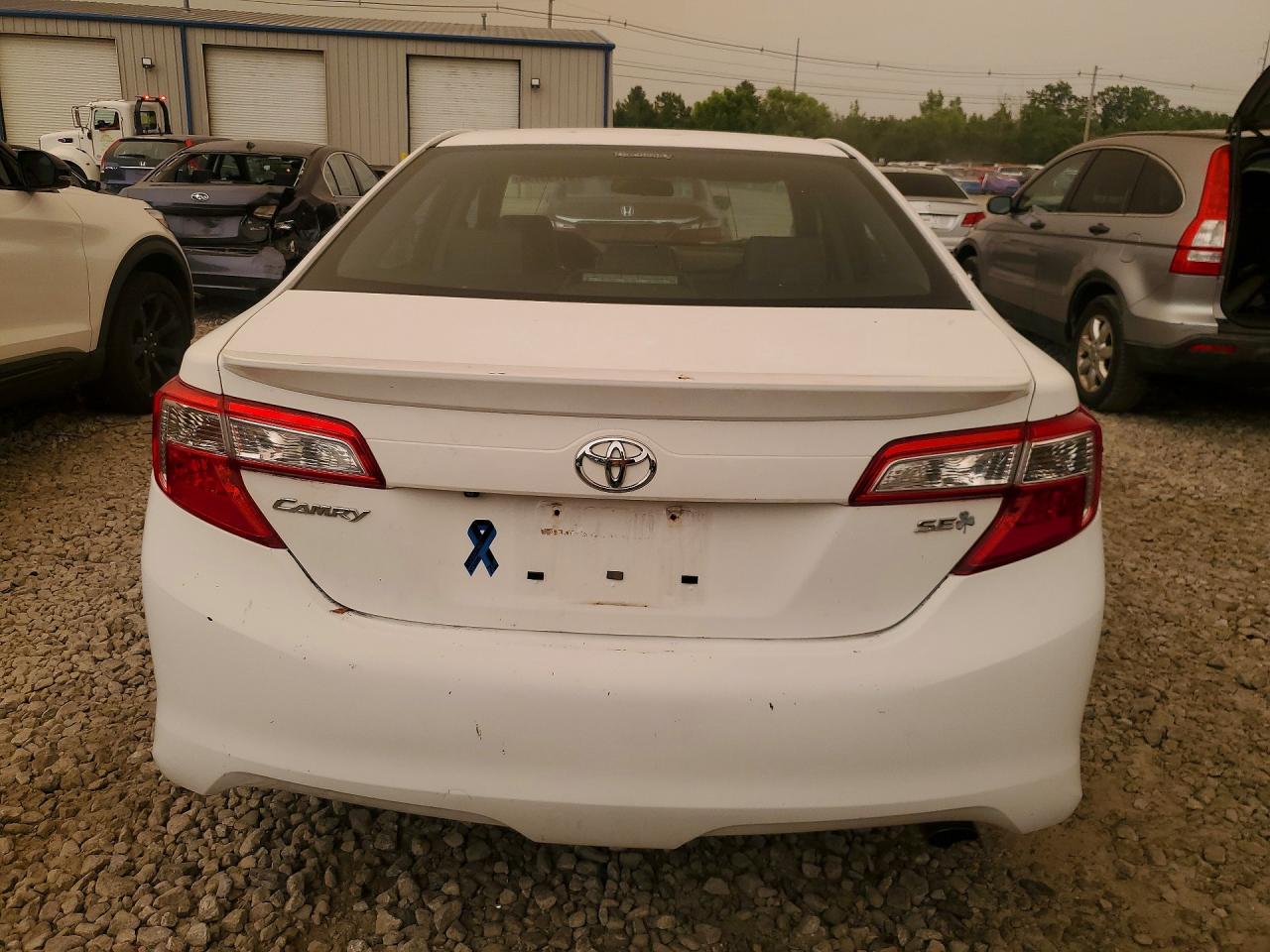 2014 Toyota Camry Se White vin: 4T1BF1FK4EU795975
