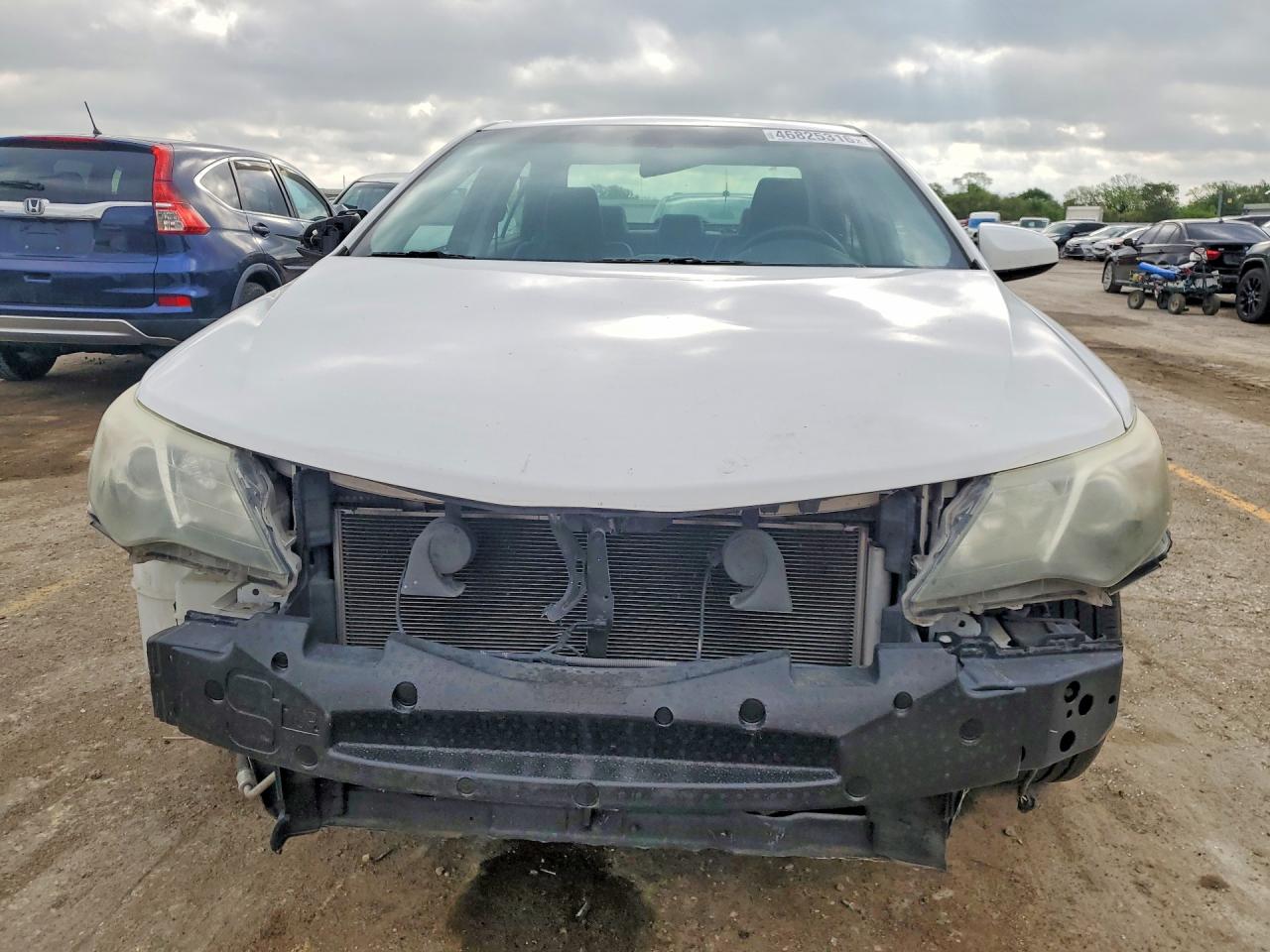 2014 Toyota Camry Se White vin: 4T1BF1FK4EU805193