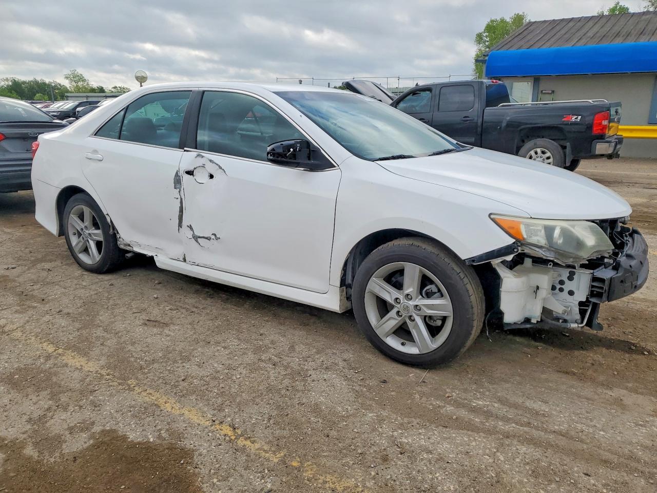 2014 Toyota Camry Se White vin: 4T1BF1FK4EU805193