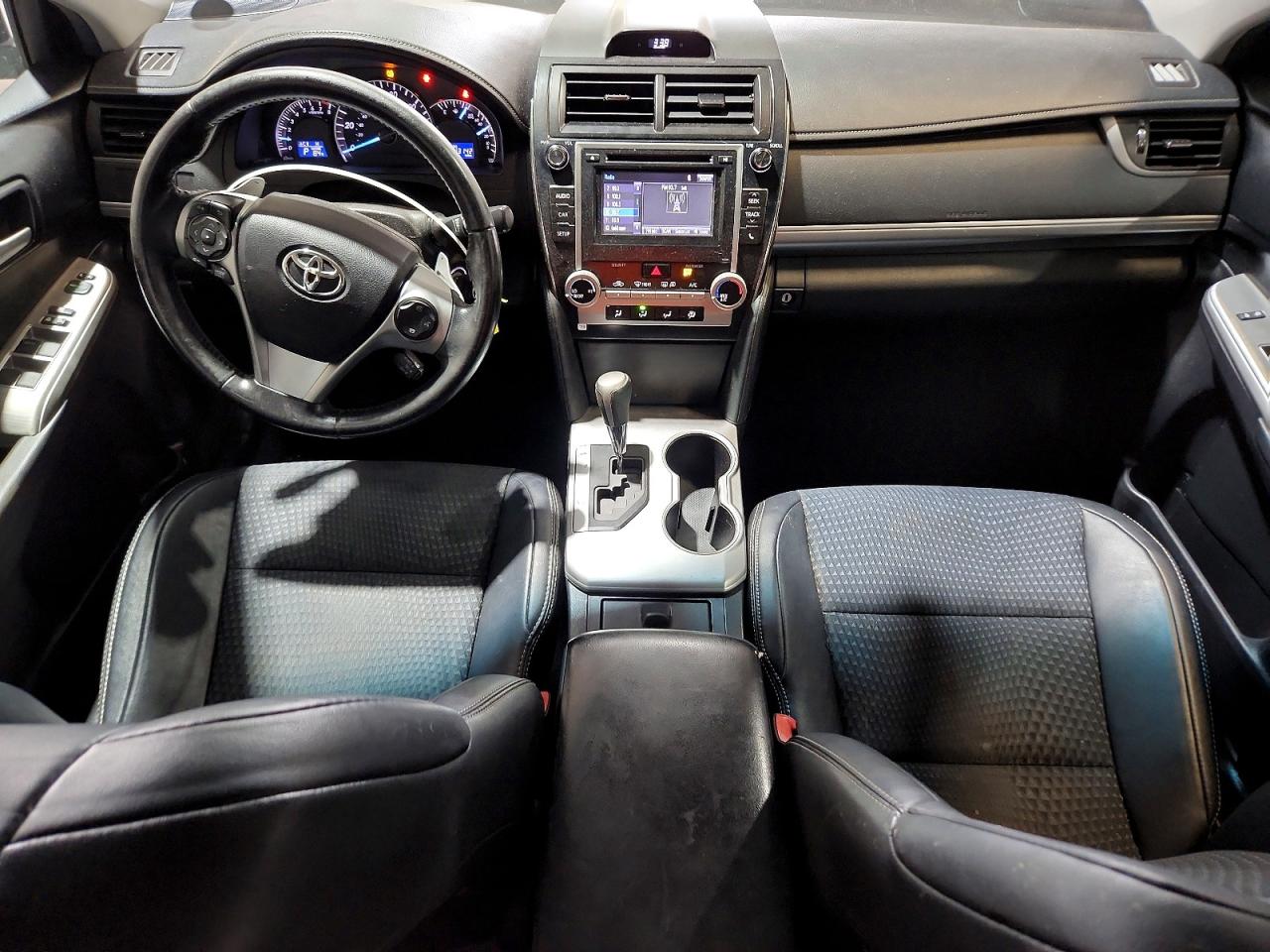 2014 Toyota Camry Se White vin: 4T1BF1FK4EU809776